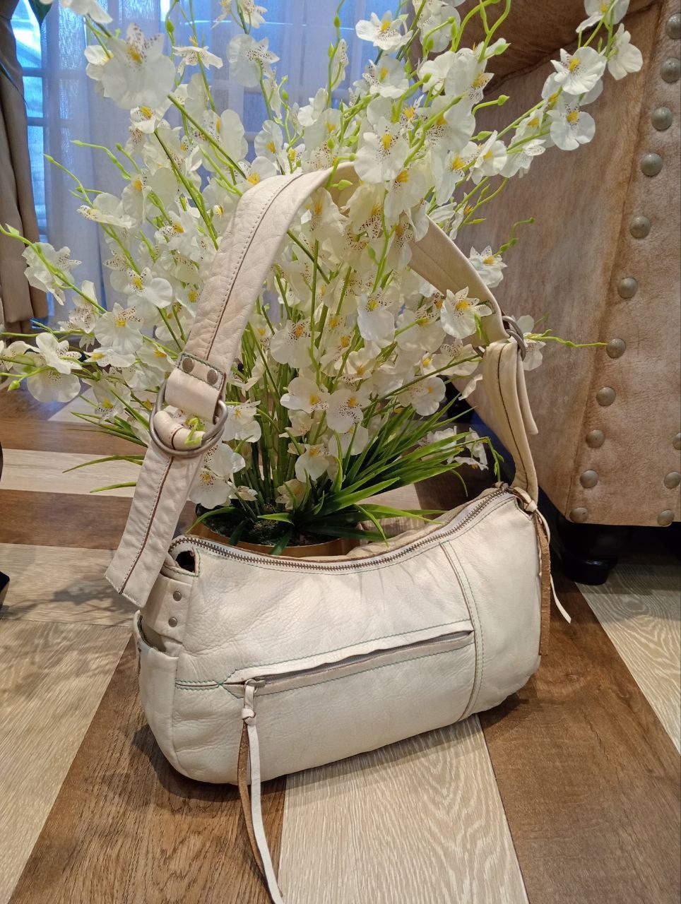 Yohji Yamamoto Y'SACCS YOHJI YAMAMOTO ADJUSTABLE SHOULDER BAG - LEATHER Size ONE SIZE - 1 Thumbnail