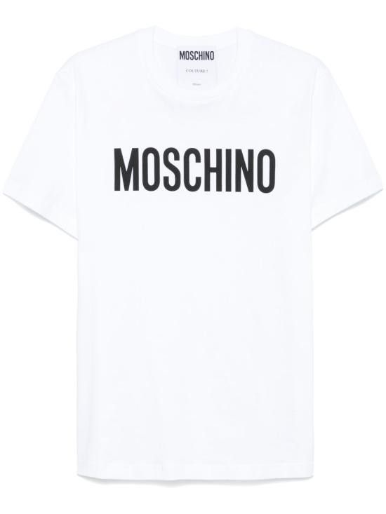 Moschino MOSCHINO Men T-Shirts 251ZZA0720 02411001 White Size US S / EU 44-46 / 1 - 1 Thumbnail
