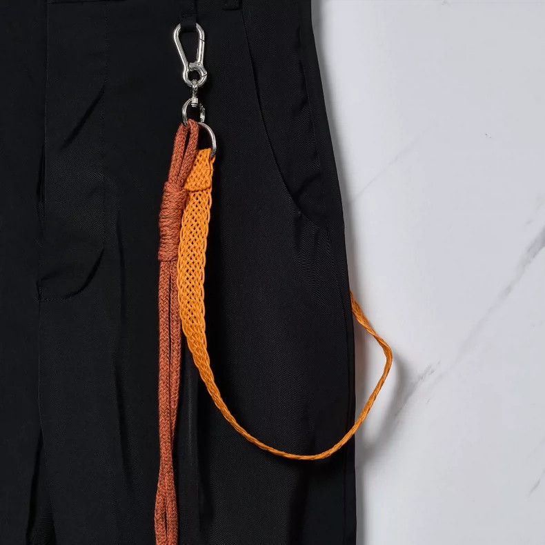 Song For The Mute Song For The Mute draped woven hanging rope casual pant Size US 28 / EU 44 - 3 Thumbnail
