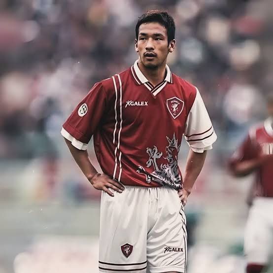 Other Perugia Home 1998-99 Nakata #7 Soccer Jersey Size US M / EU 48-50 / 2 - 10 Thumbnail