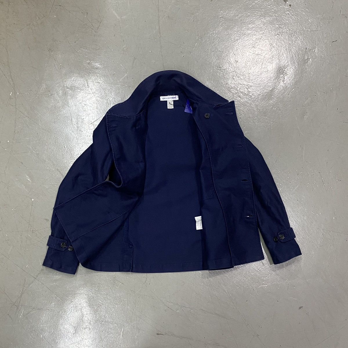 Bleu De Paname × Comme des Garcons Comme des Garçons Pea Coat Size US L / EU 52-54 / 3 - 4 Thumbnail