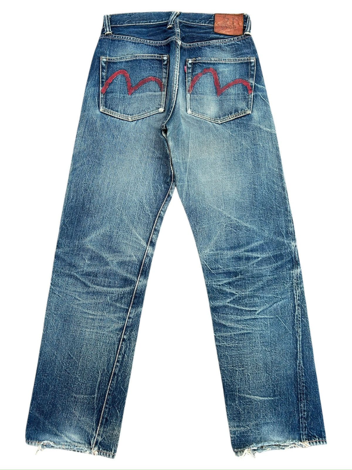 Kapital Vintage Evisu Selvedge No1 Special Distressed Denim Jeans Size US 28 / EU 44 - 1 Thumbnail