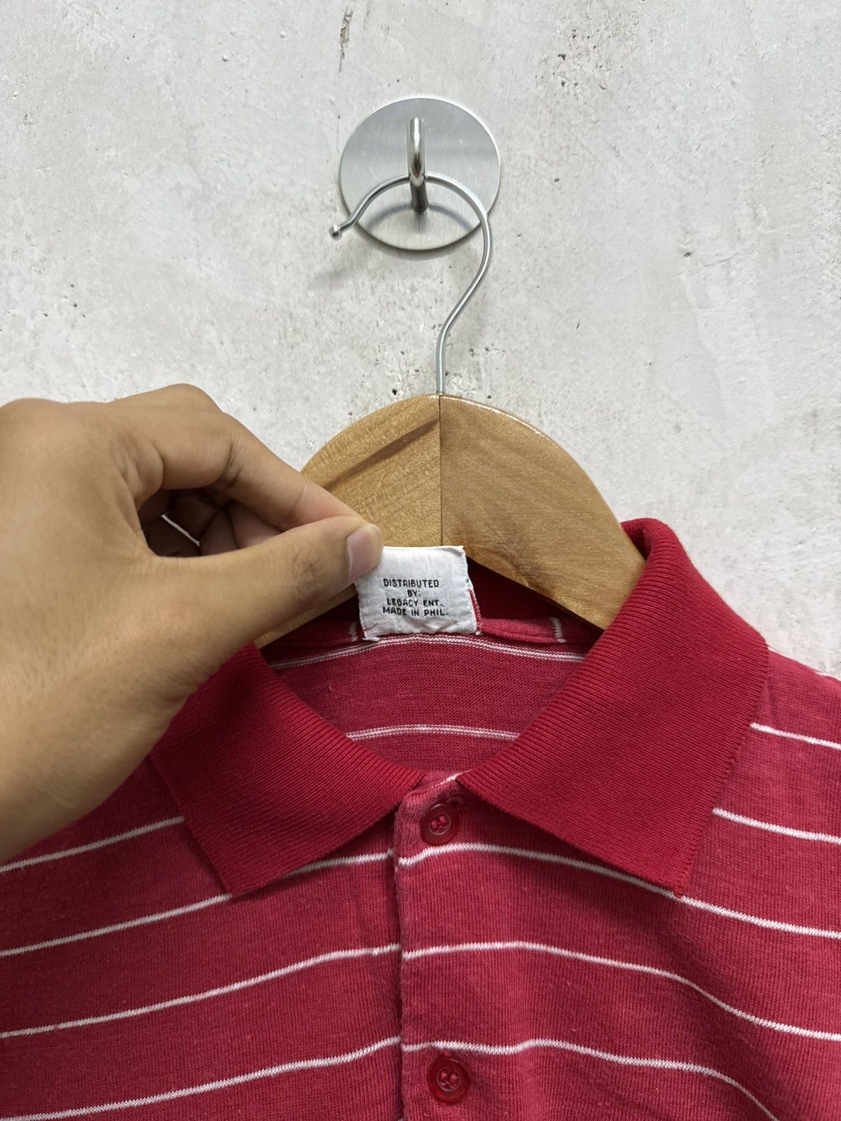 Marlboro Vintage Marlboro Stripe Small Logo Polo Shirt Size US XS / EU 42 / 0 - 6 Thumbnail