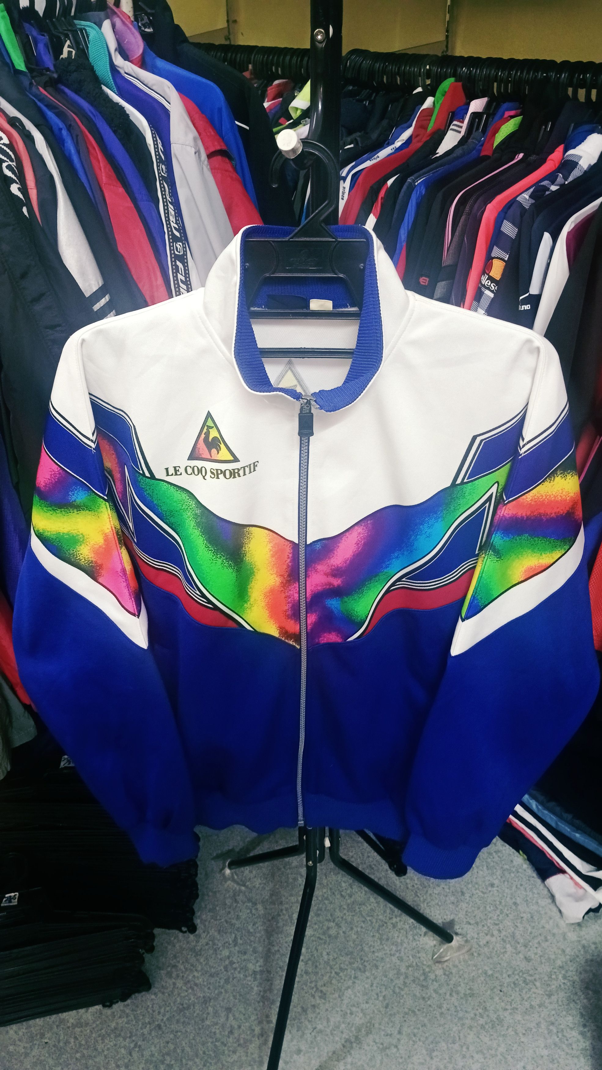 Le Coq Sportif Vintage Le Coq Sportif Track Jacket Made In Japan Size US M / EU 48-50 / 2 - 1 Thumbnail