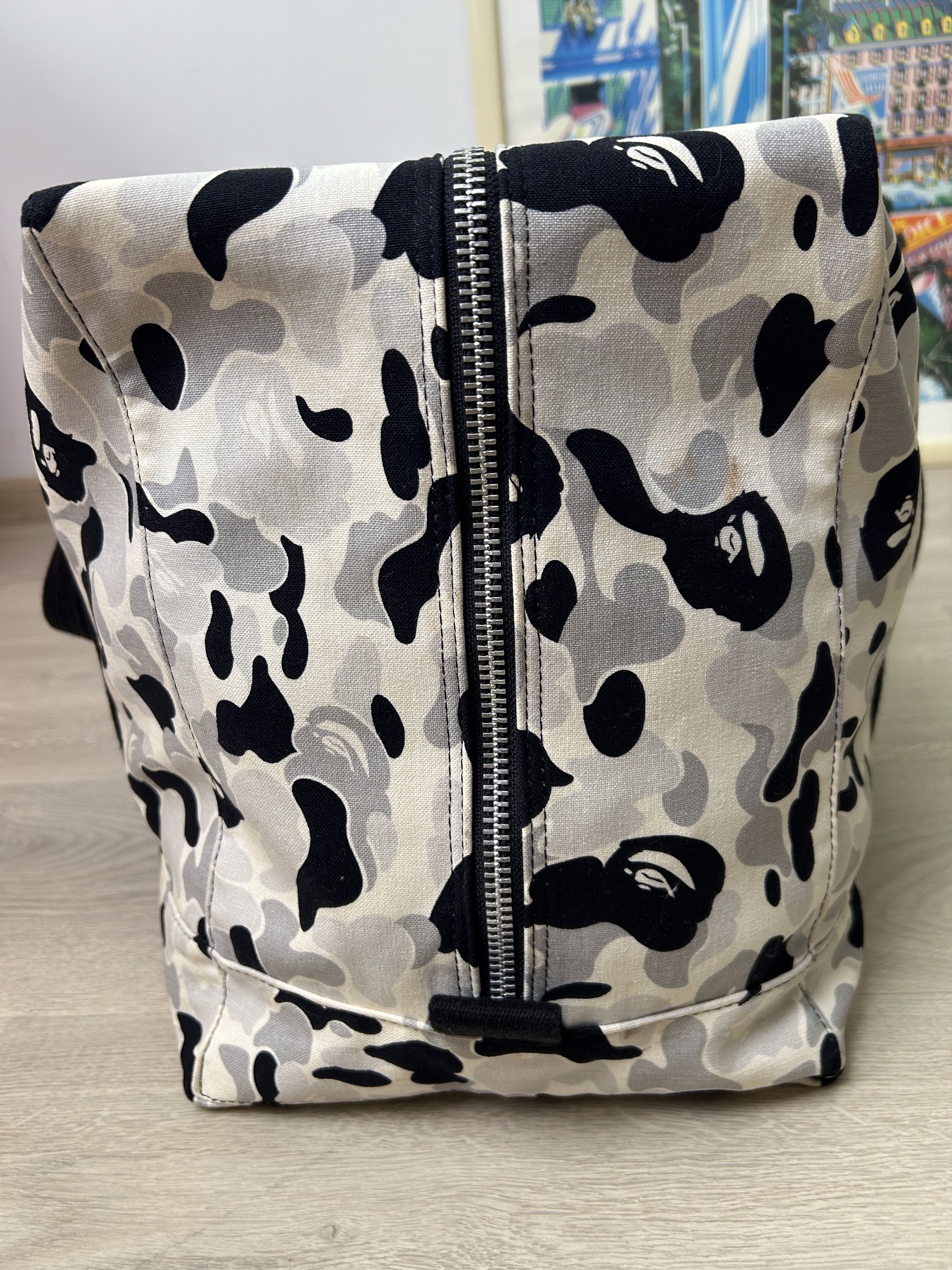 Bape 2002 Bape Boston Bag Gray Camo Size ONE SIZE - 10 Thumbnail