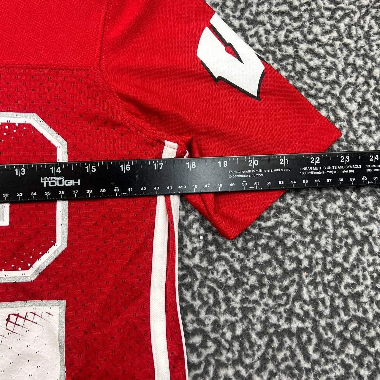 Adidas Wisconsin Badgers #32 Jersey Shirt Women Short Sleeve S Size S / US 4 / IT 40 - 3 Thumbnail