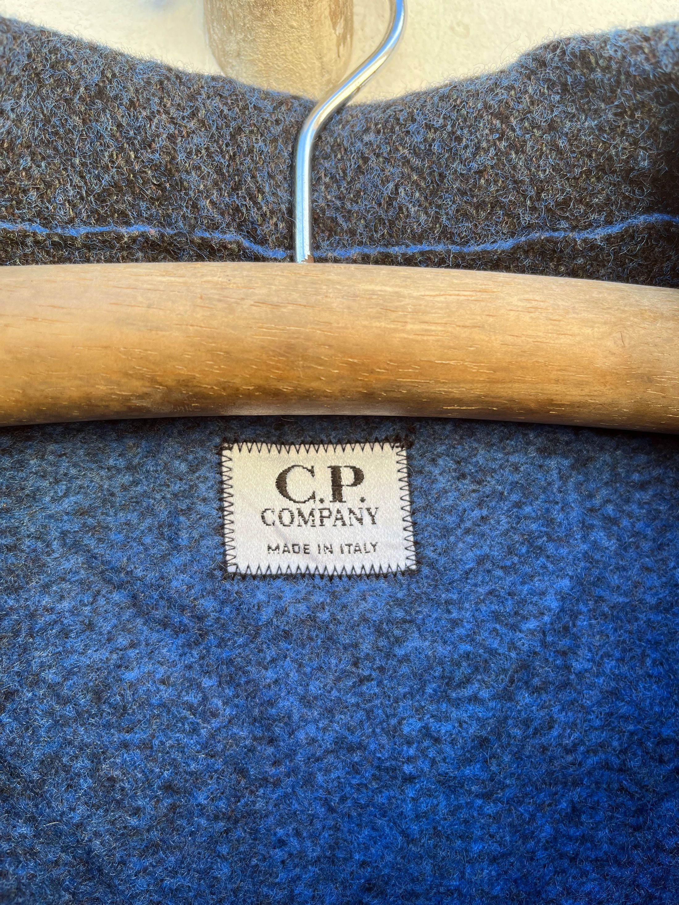C.P. Company CP Company Snap Button Zipper Collared Wool Coat Jacket Size US S / EU 44-46 / 1 - 3 Thumbnail