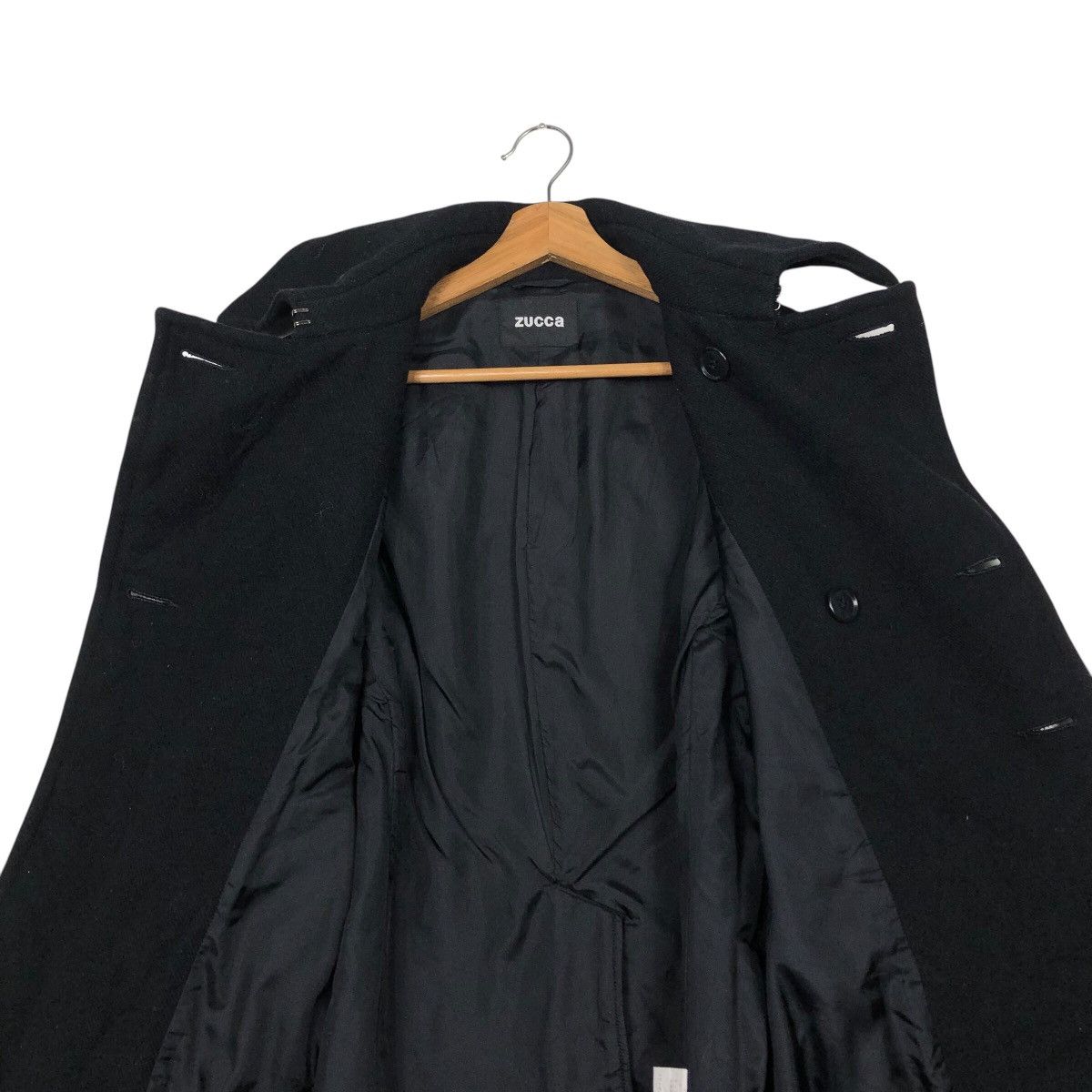 Issey Miyake 📌Rich Black Vintage Chore Worker Jacket Duck Canvas Zucca Size US M / EU 48-50 / 2 - 15 Thumbnail