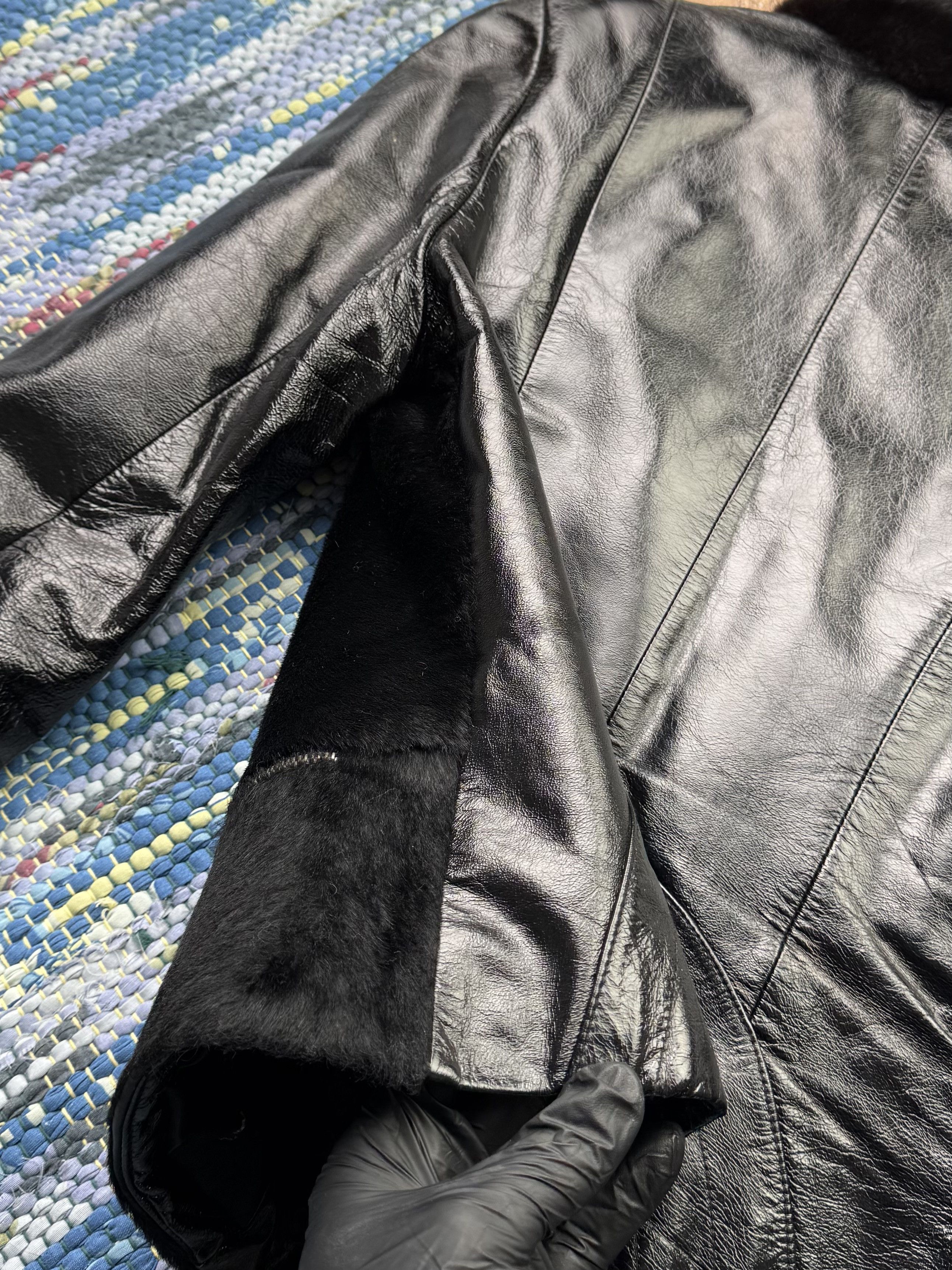 Vintage Vintage Cropped Real Fur/Leather Jacket A648D15(498) Size S / US 4 / IT 40 - 13 Thumbnail