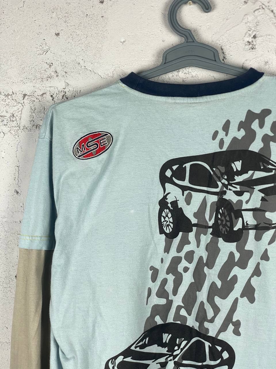 Ford × Vintage Vintage Ford Racing Streetwear Patch Longsleeve T Shirt Size US M / EU 48-50 / 2 - 12 Thumbnail