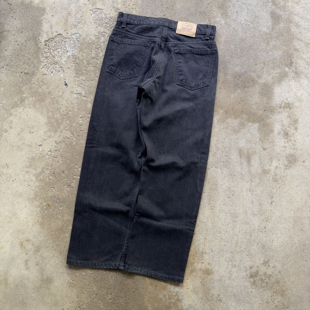 Levi's 90s Levi's 562 Faded Loose Baggy Skater Jeans ERD Grunge Size US 29 - 2 Thumbnail