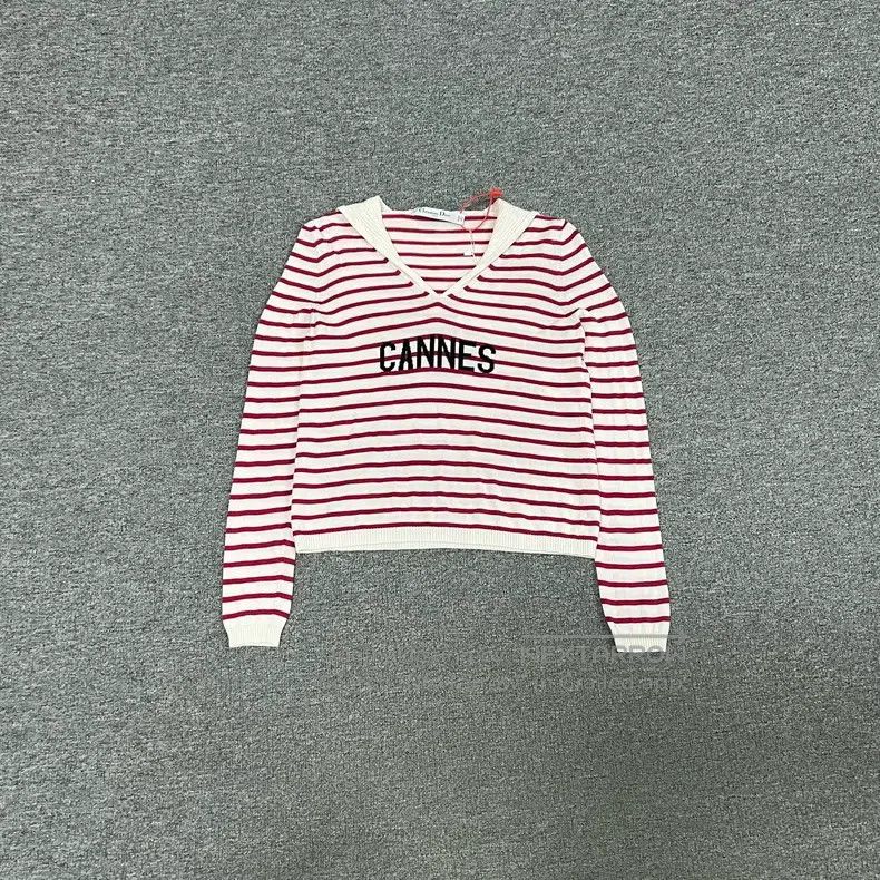 Dior Dior Navy-style striped knitwear Size XXS / US 00 / IT 34 - 1 Thumbnail