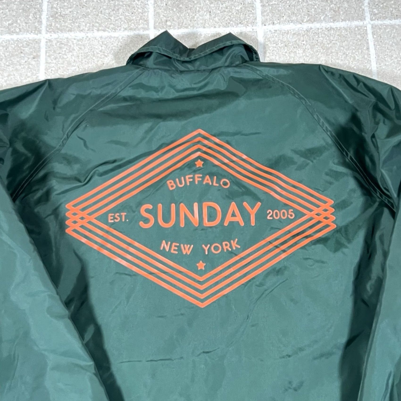 Coach VINTAGE Cardinal Jacket Sundays Skate shop Buffalo Ny Size M Men Nylon Green Windbreaker Jacket Size US M / EU 48-50 / 2 - 7 Thumbnail