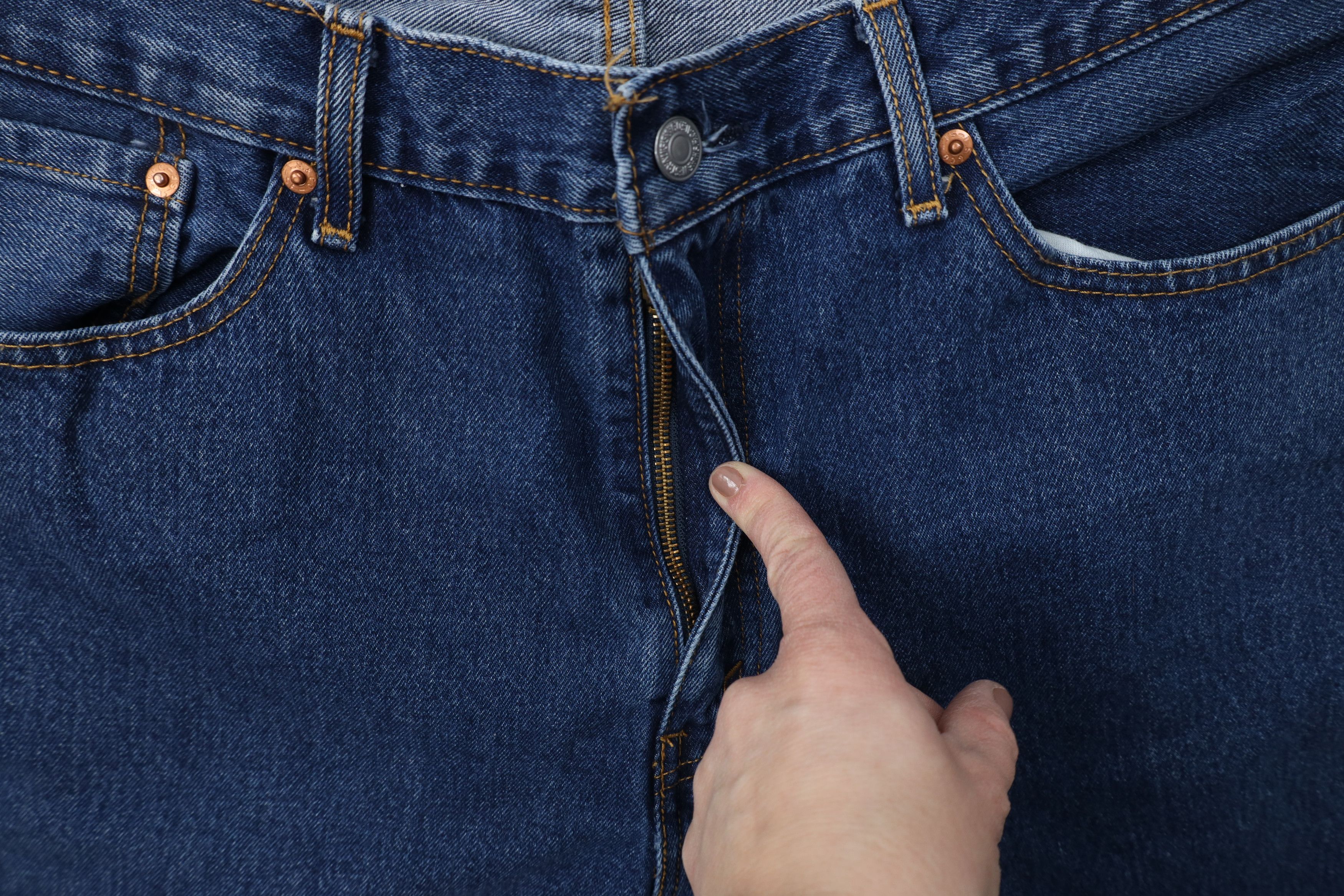 Levi's Vintage Y2K Levis 505 Regular Straight Leg Denim Jeans Blue Size US 38 / EU 54 - 7 Thumbnail