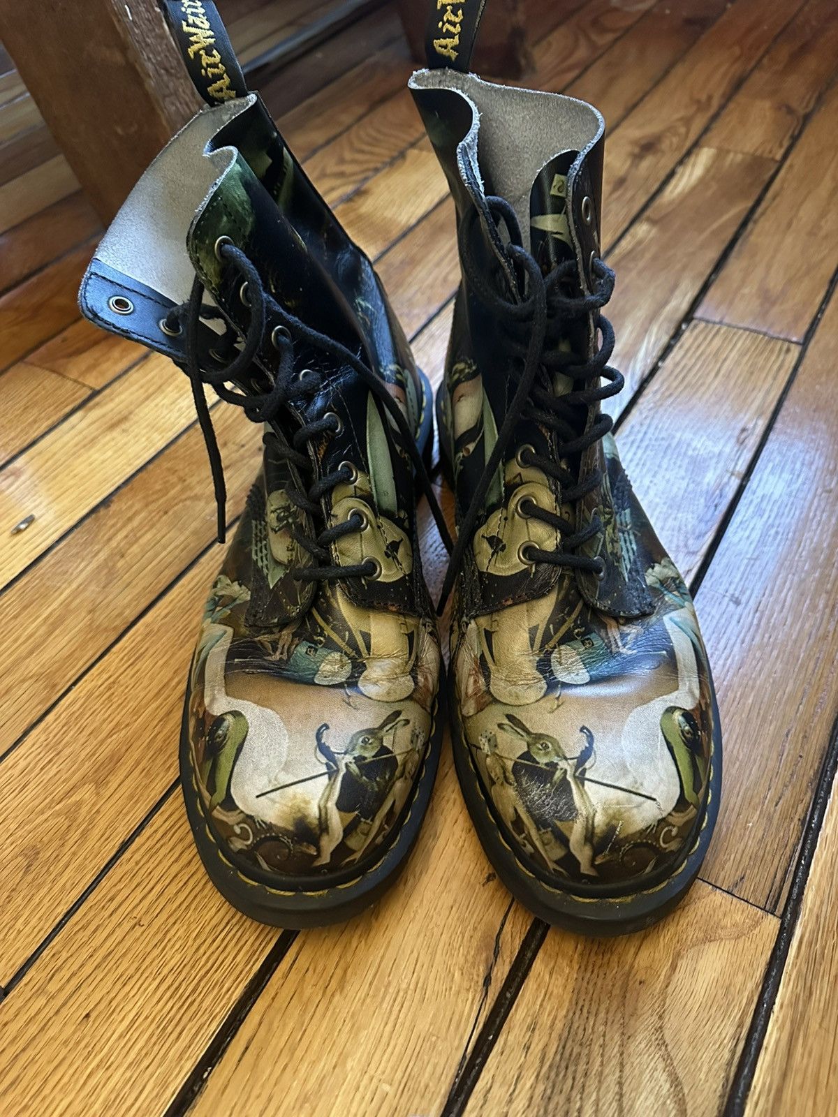 Dr. Martens Dr Martens Bosch heaven hell pascal Garden of earthly artist Size US 14 / EU 47 - 2 Thumbnail
