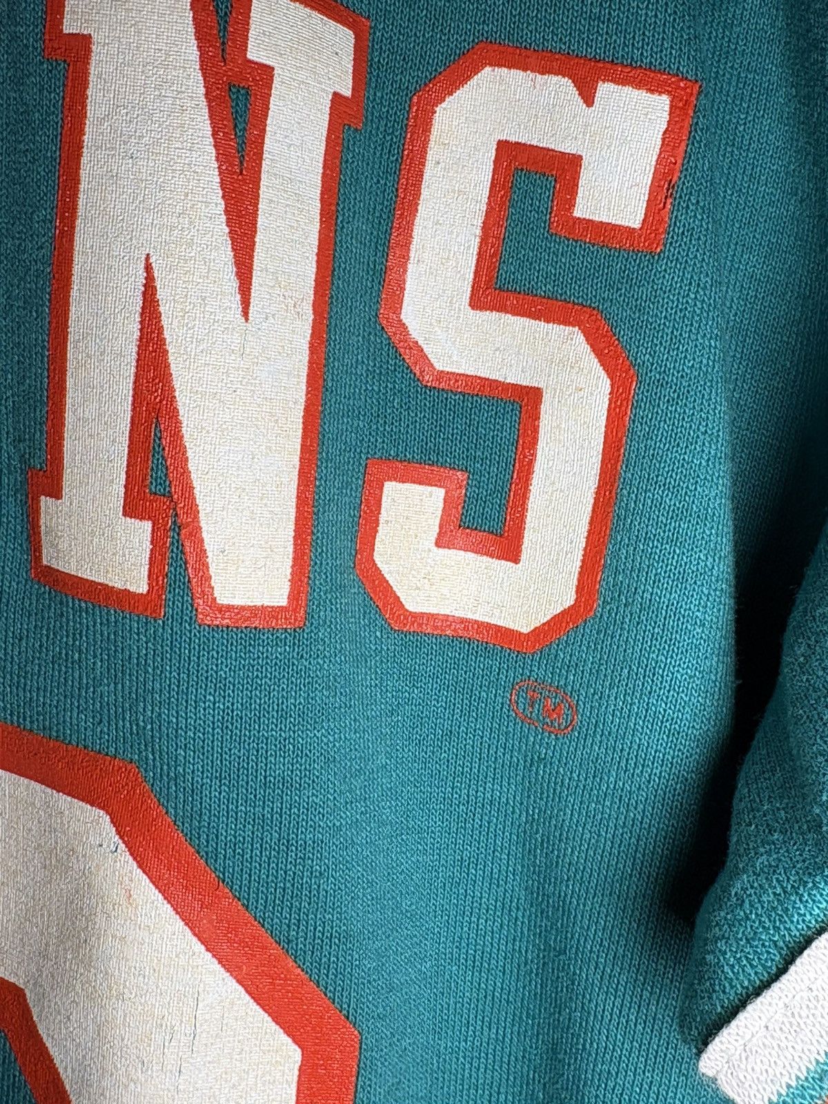 NFL Miami Dolphins vintage Rawlings cotton blend jersey sz Small Size US S / EU 44-46 / 1 - 12 Thumbnail