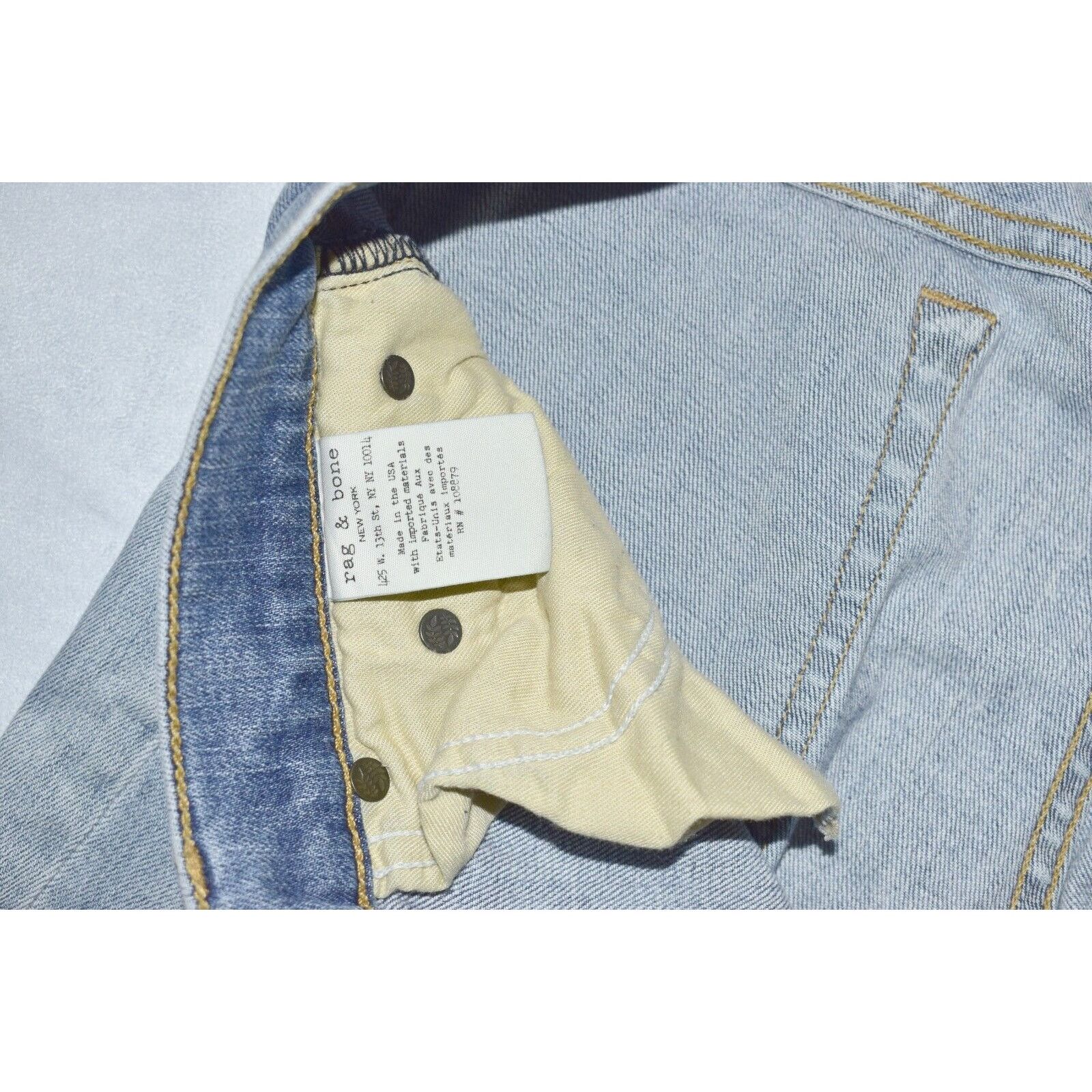 Rag & Bone RAG & BONE Dre Capri Distressed Frye Hem Jeans Size 26 Size 26" / US 2 / IT 38 - 6 Thumbnail