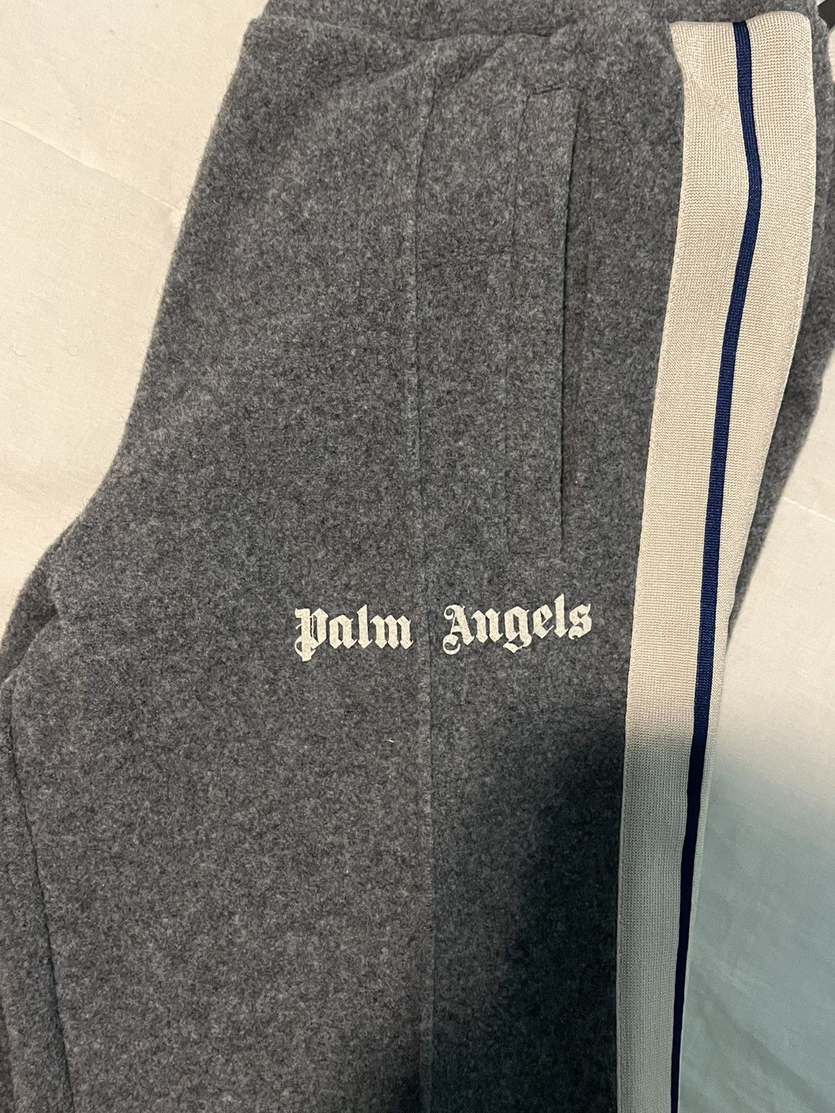 Palm Angels Baby Boys Pants In Gray main image 1