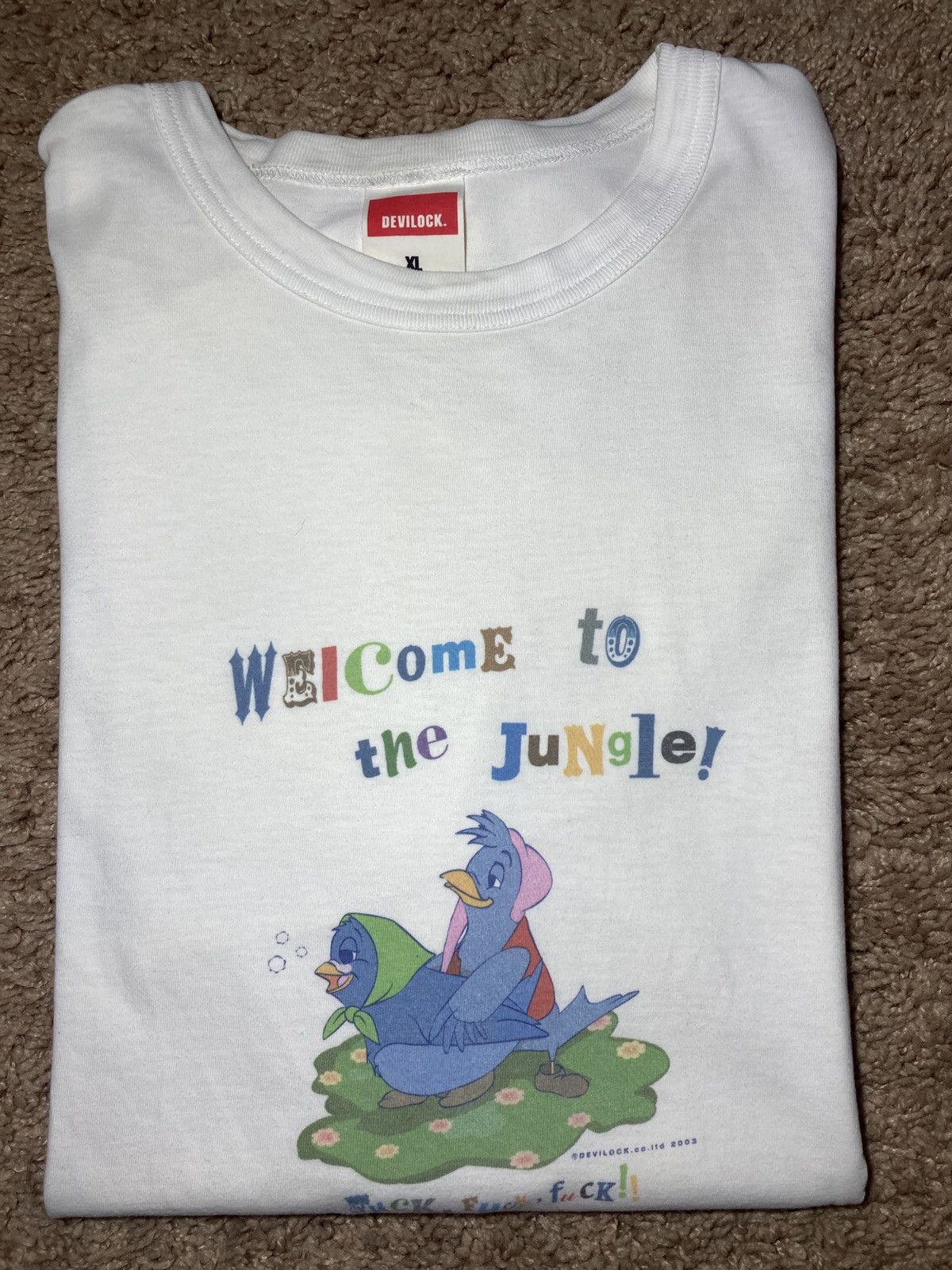 2004 Devilock Welcome Jungle Sex Birds Disney Seditionaries