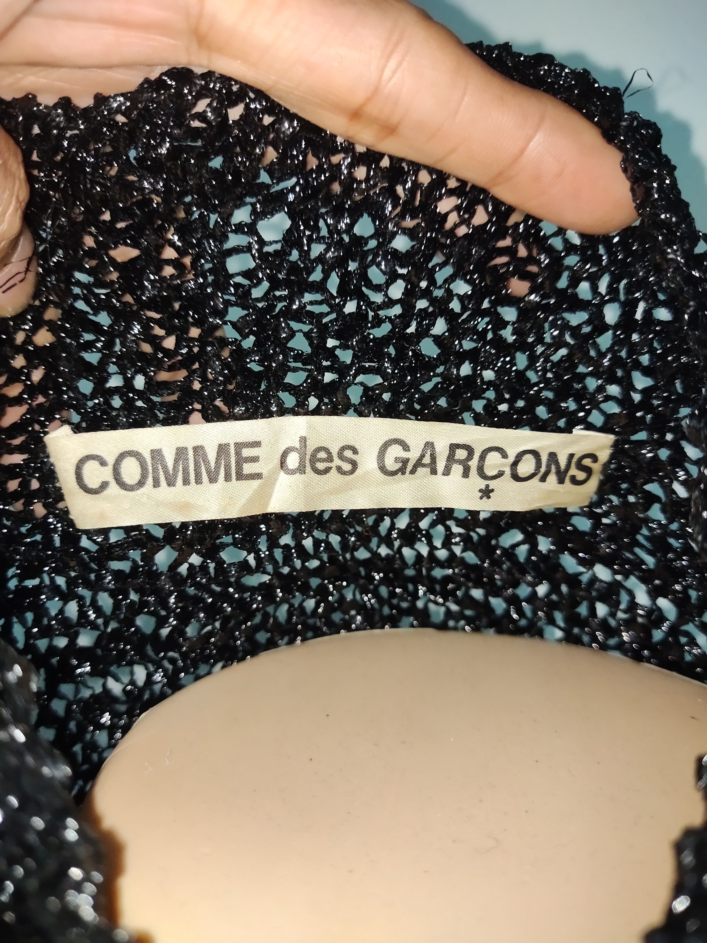 Comme des Garcons Vintage Rare Comme Des Garcons Tinsel Knited Size XL / US 12-14 / IT 48-50 - 3 Thumbnail