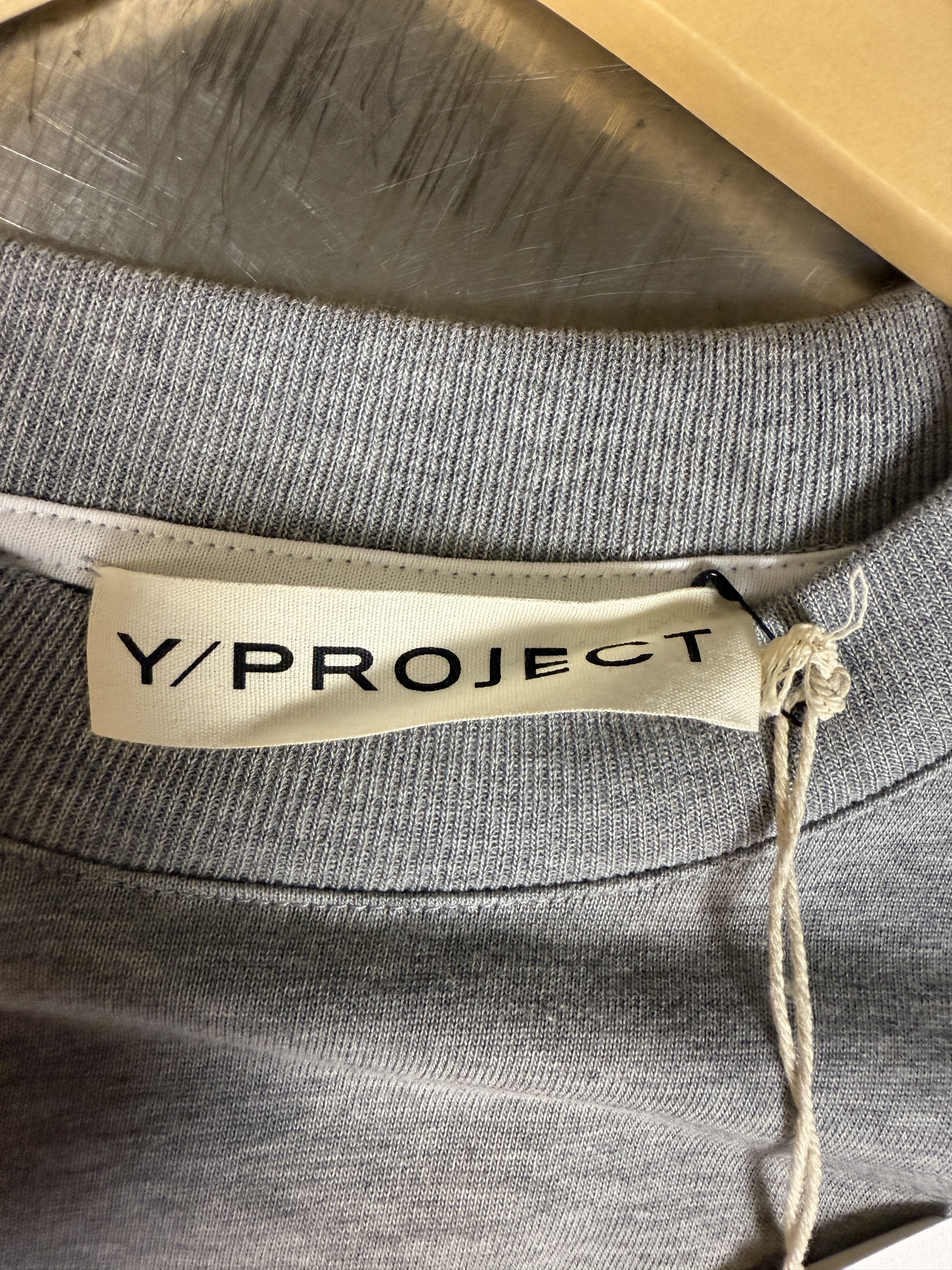 Y/Project $420 NWT Y/Project Evergreen Pinched Logo Bodysuit Size M / US 6-8 / IT 42-44 - 8 Thumbnail