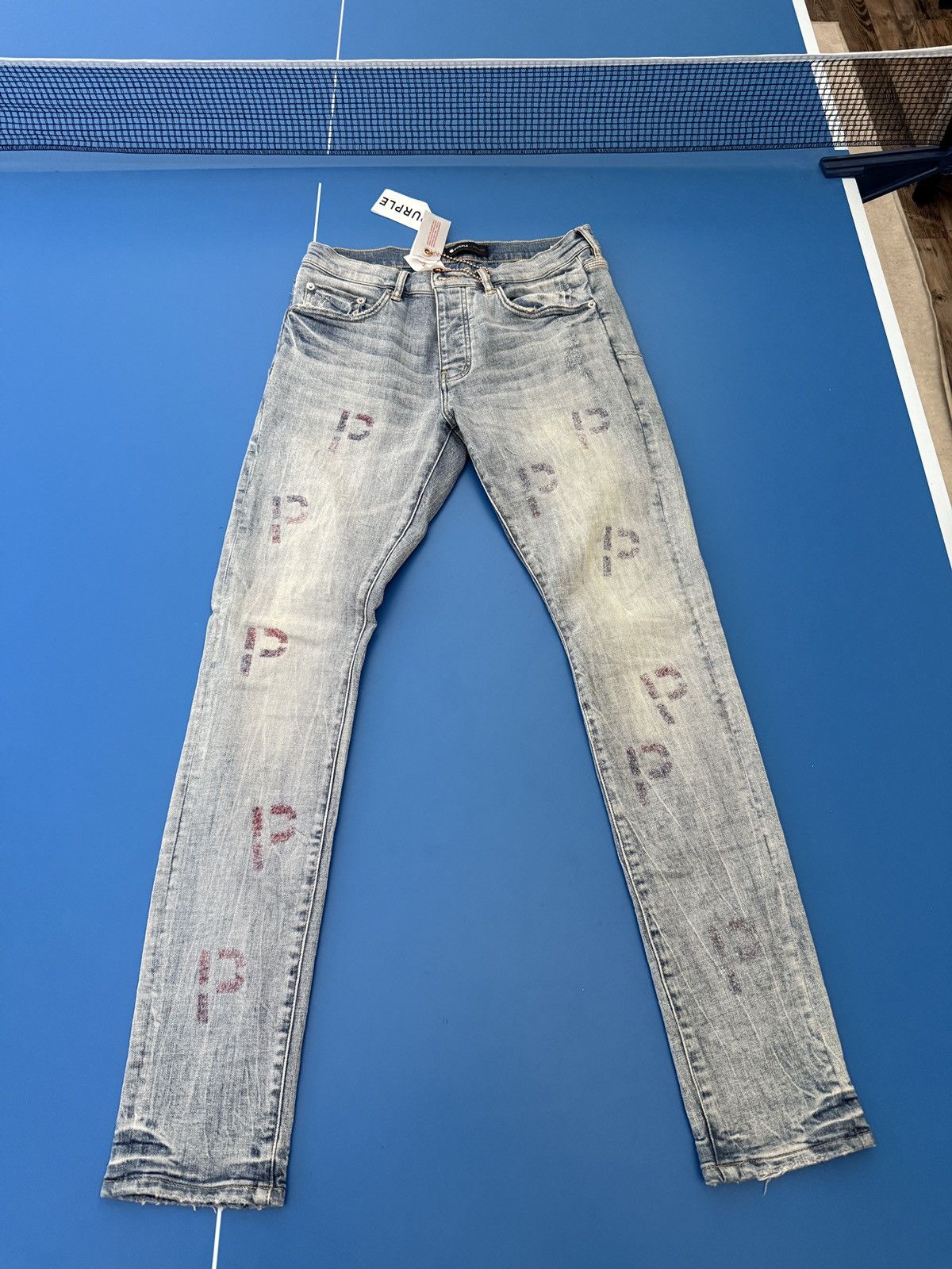 Purple Brand slim fit purple jeans Size US 31 - 1 Thumbnail