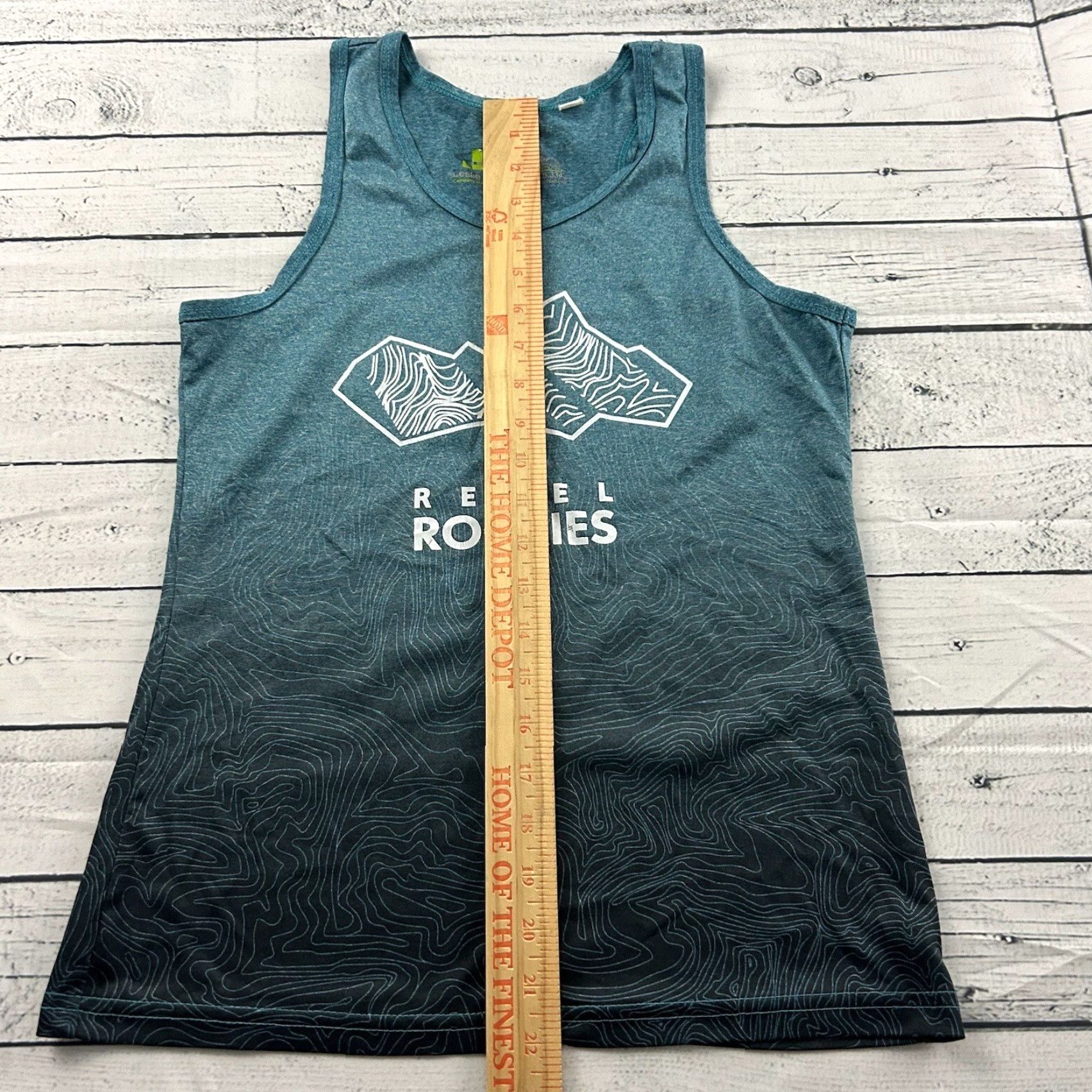 Vintage Revel Rockies 2016 Running Singlet Shirt Women's Medium Green Size M / US 6-8 / IT 42-44 - 4 Thumbnail