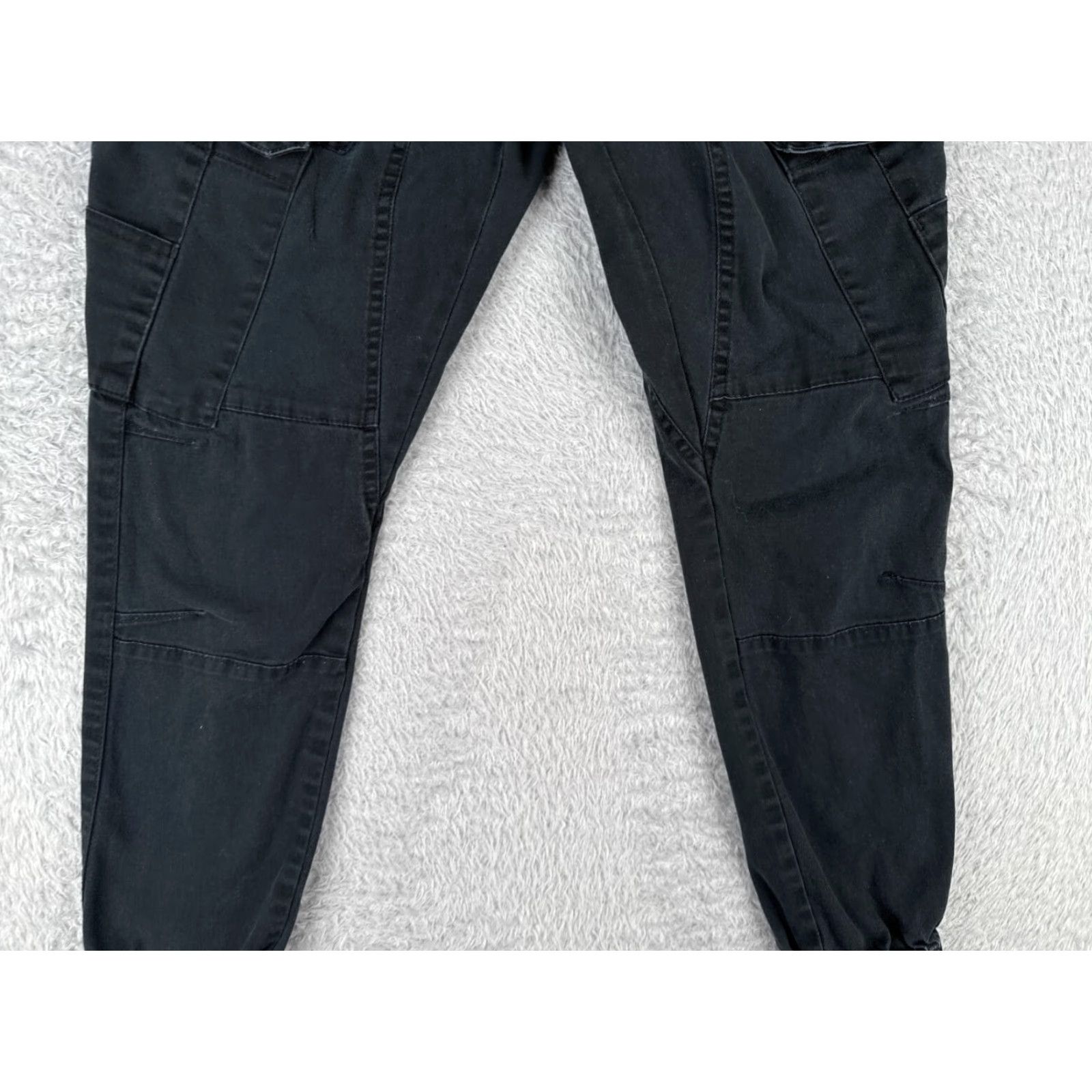 Cotton On Cotton On Womens Jeans Pants Tapered Cargo Black Cotton Blend 90s Army Style Smal 30x26 Size 28" / US 6 / IT 42 - 3 Thumbnail