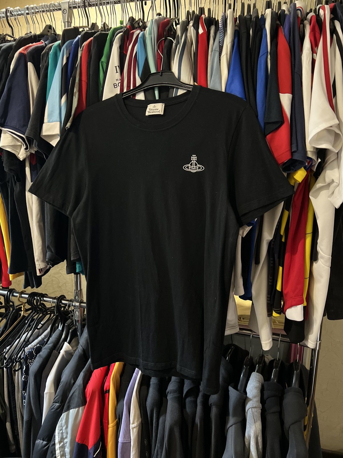 Vivienne Westwood VIVIENNE WESTWOOD LUXURY BASIC BLACK T SHIRT UNDERWEAR XXL Size US XXL / EU 58 / 5 - 2 Thumbnail