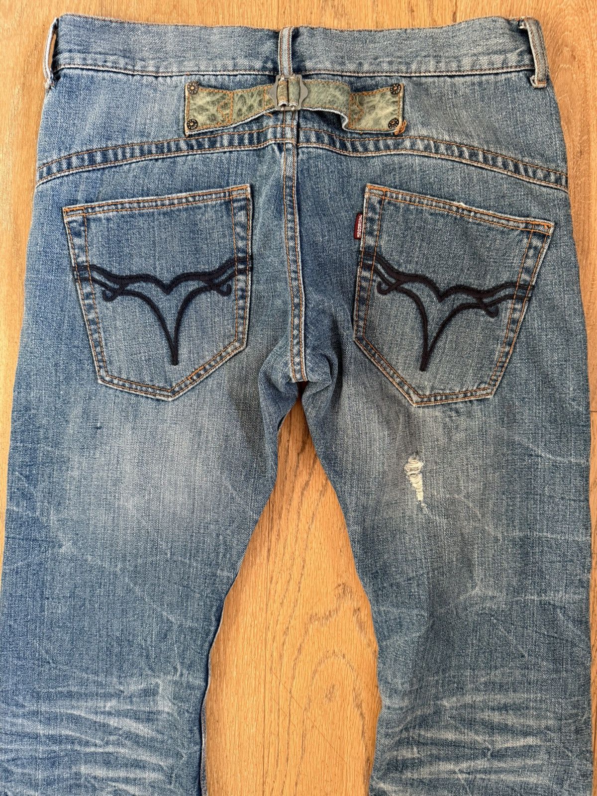 JACKROSE Jack Rose Vintage Bootcut Denim Size US 33 - 5 Thumbnail