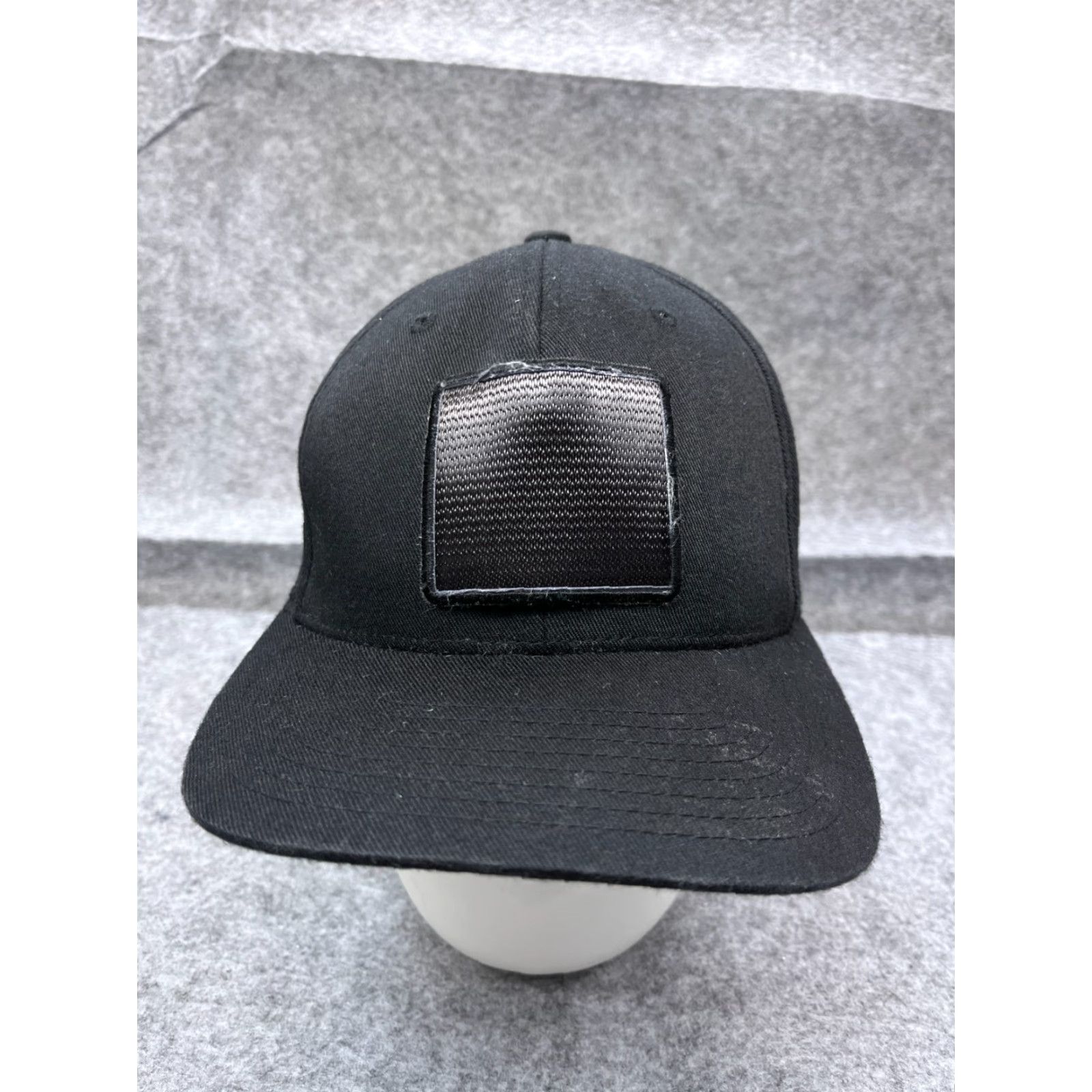 Vintage Chevy Patch Hat Fitted Adult Extra Large Black Polyester Blend Flexfit Size ONE SIZE - 2 Thumbnail