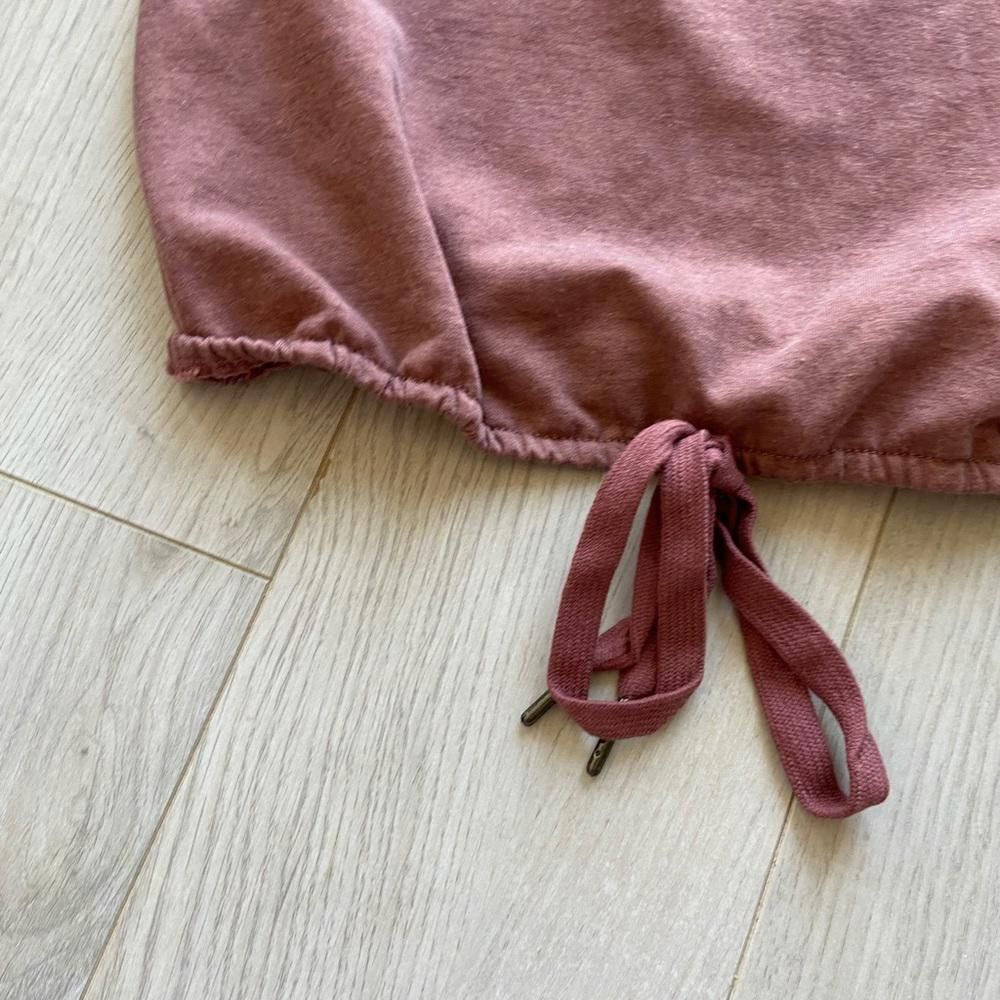 Designer Chic Casual Long Sleeve Sweater with Adjustable Tie Hem Size S / US 4 / IT 40 - 3 Thumbnail