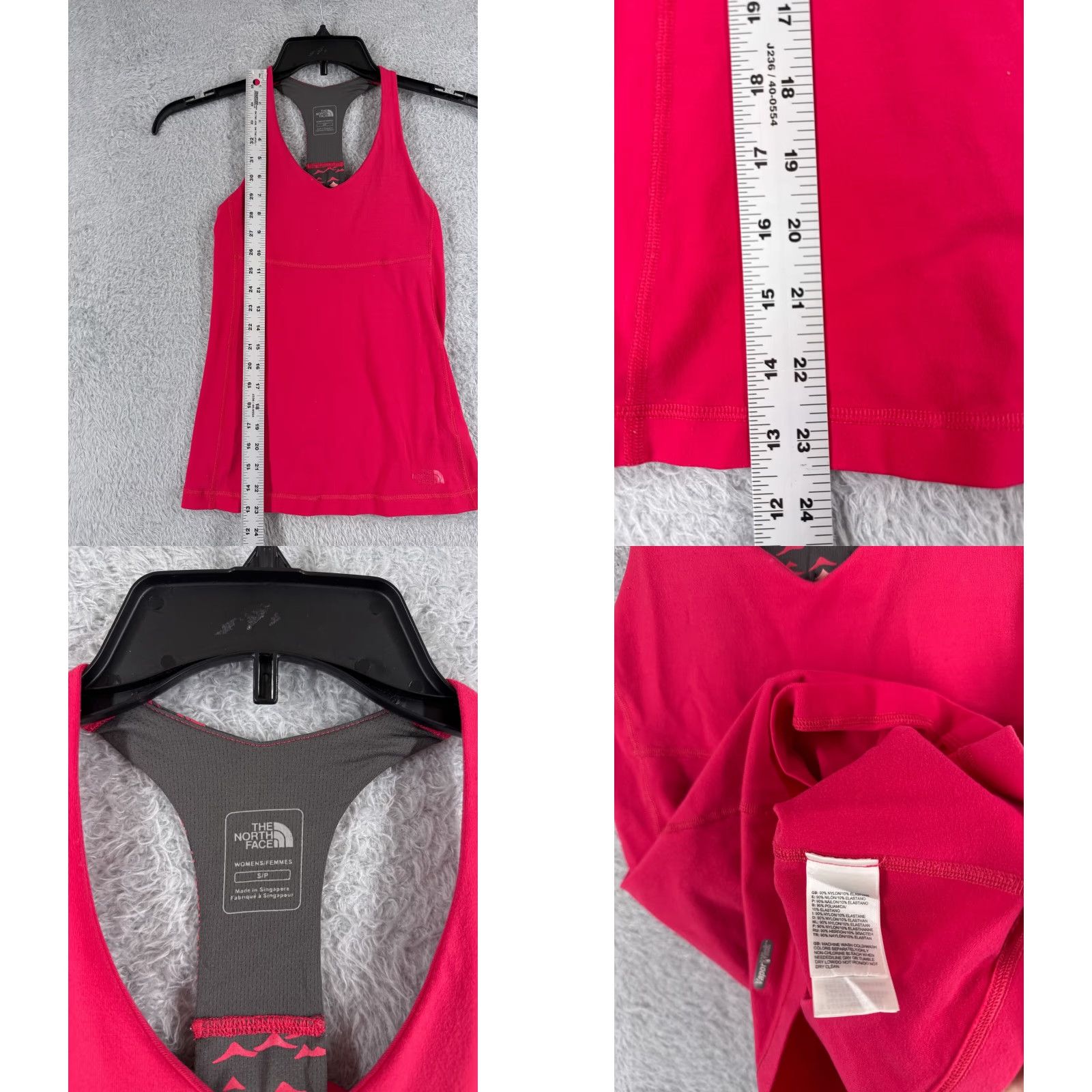 The North Face The North Face Shirt Women Small Pink Tank Sleeveless Vaporwick Nylon Blend Gym Size S / US 4 / IT 40 - 8 Thumbnail
