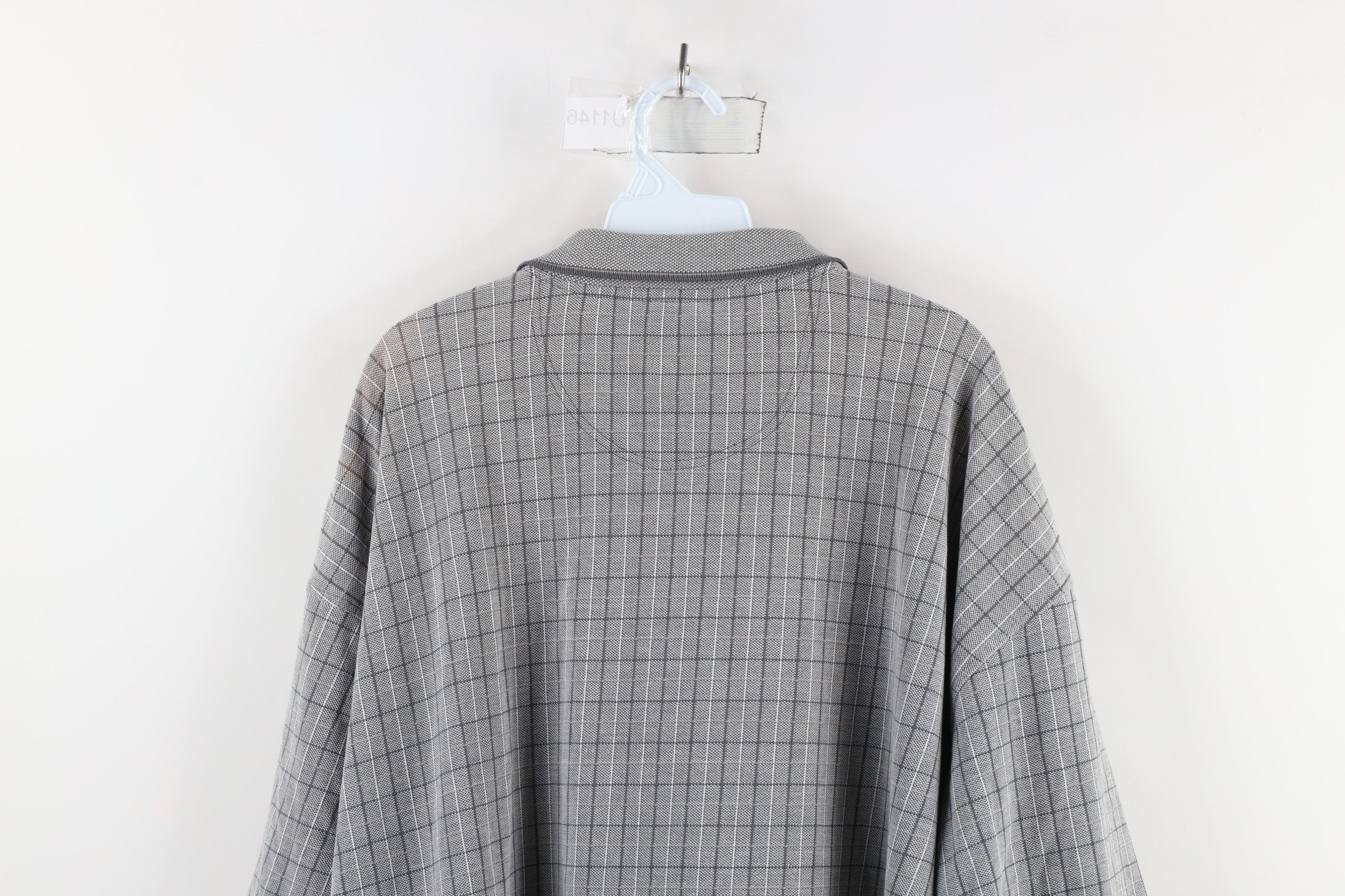 Vintage Vintage 90s Streetwear Short Sleeve Collared Shirt Plaid Size US XXL / EU 58 / 5 - 9 Thumbnail