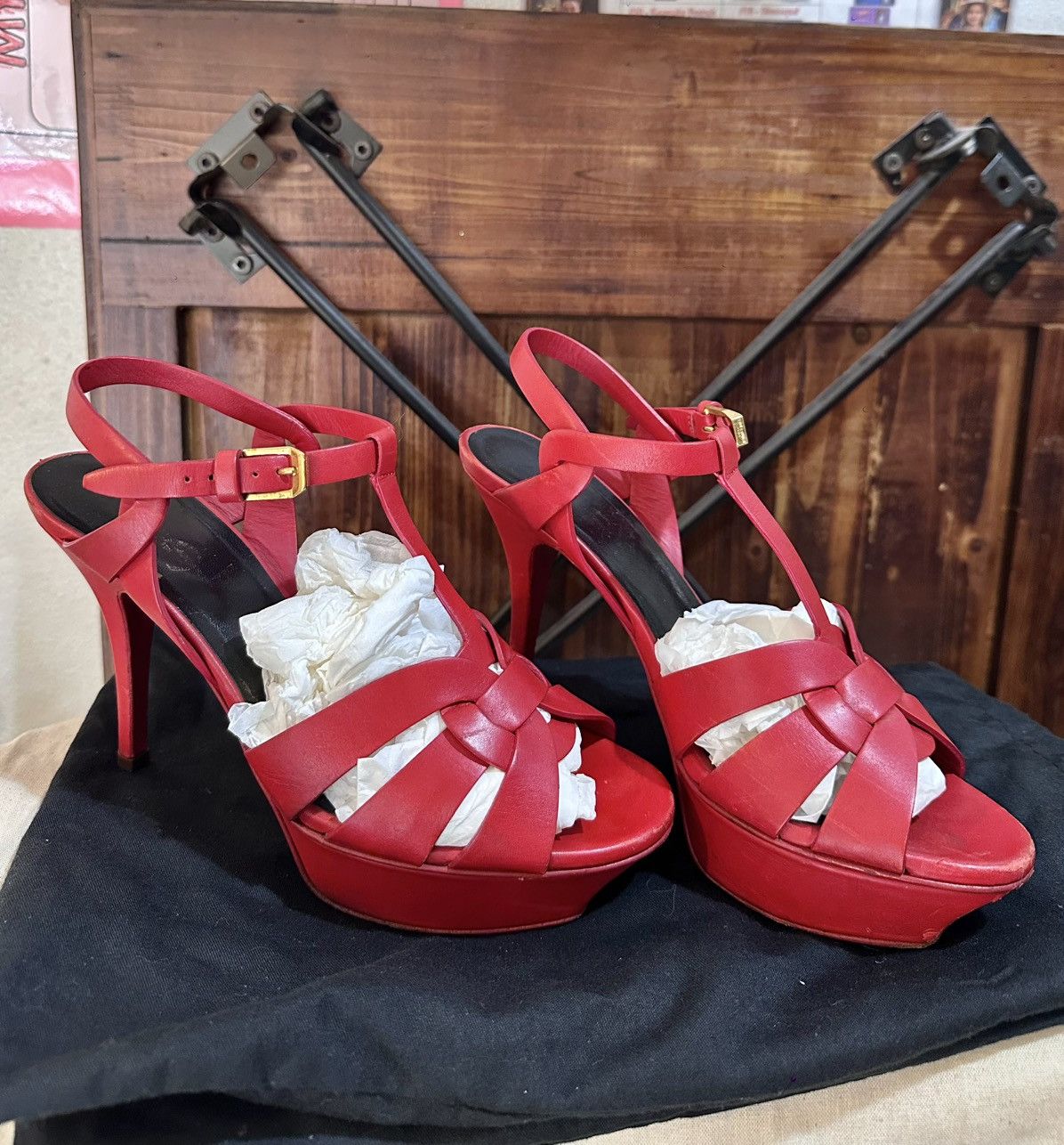 Saint Laurent Paris YSL TRIBUTE PUMPS / size 37/7 Size US 7 / IT 37 - 1 Thumbnail