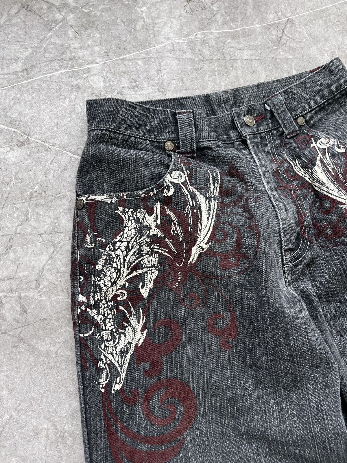 Carhartt × Coogi Sk8 Streetwear baggy 30 man true religion style jeans pants Size US 30 / EU 46 - 6 Thumbnail