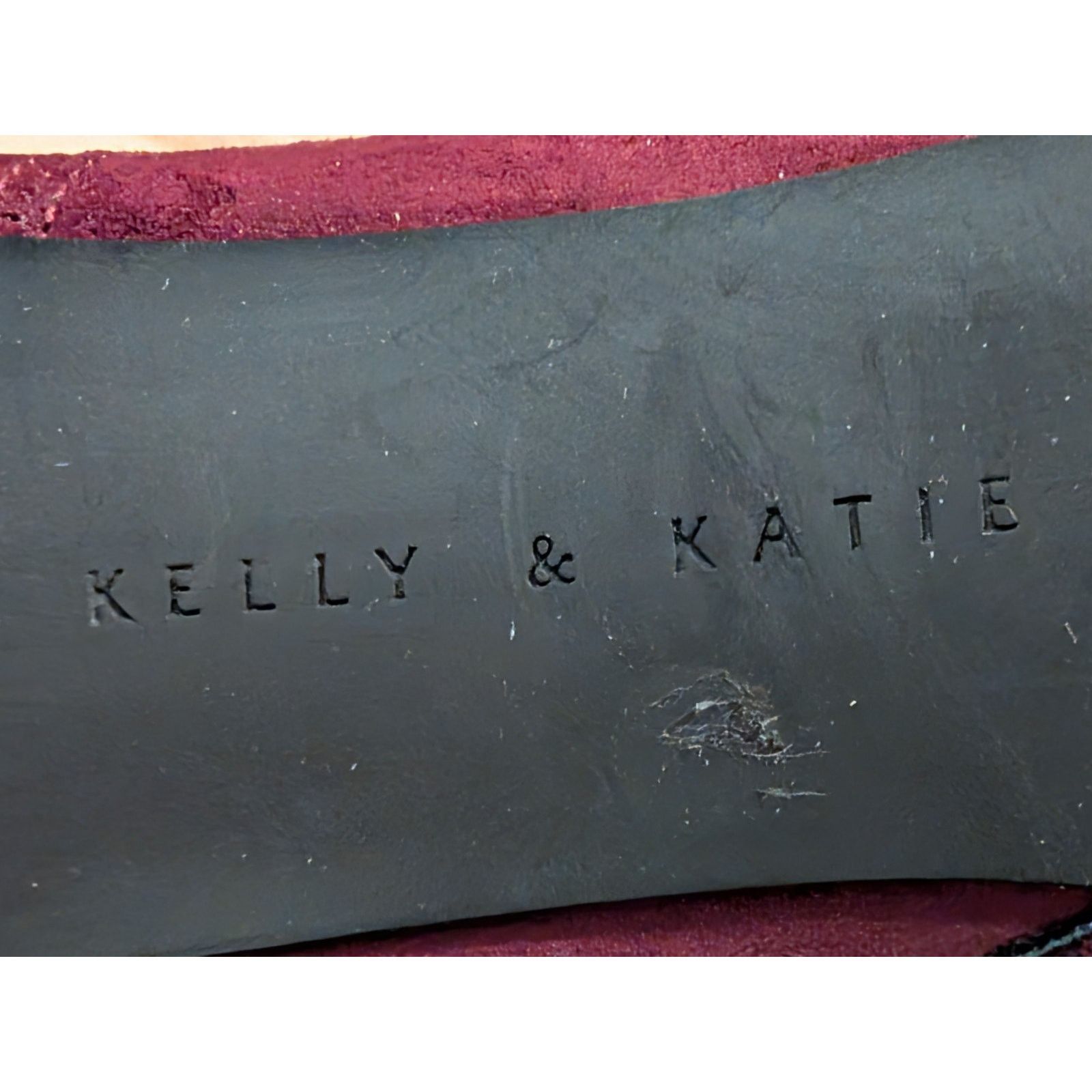 The Unbranded Brand Kelly & Katie Burgundy 6.5 Zip 2" Bootie Stiletto Heels Size US 6.5 / IT 36.5 - 9 Thumbnail