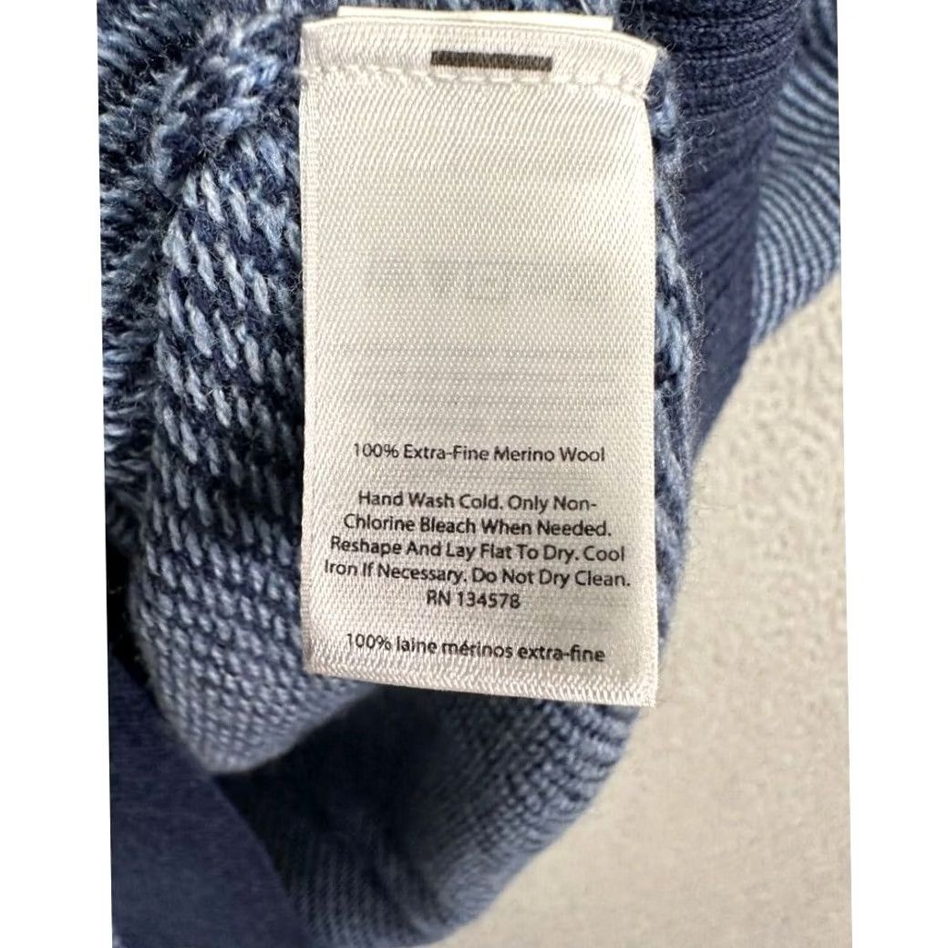 Vineyard Vines Vineyard Vines Pullover Sweater Mens Small Blue Mille Merino Wool Quarter Zip Shirt Men Small Blue Merino Wool 41 Chest 27 Length Size US S / EU 44-46 / 1 - 6 Thumbnail