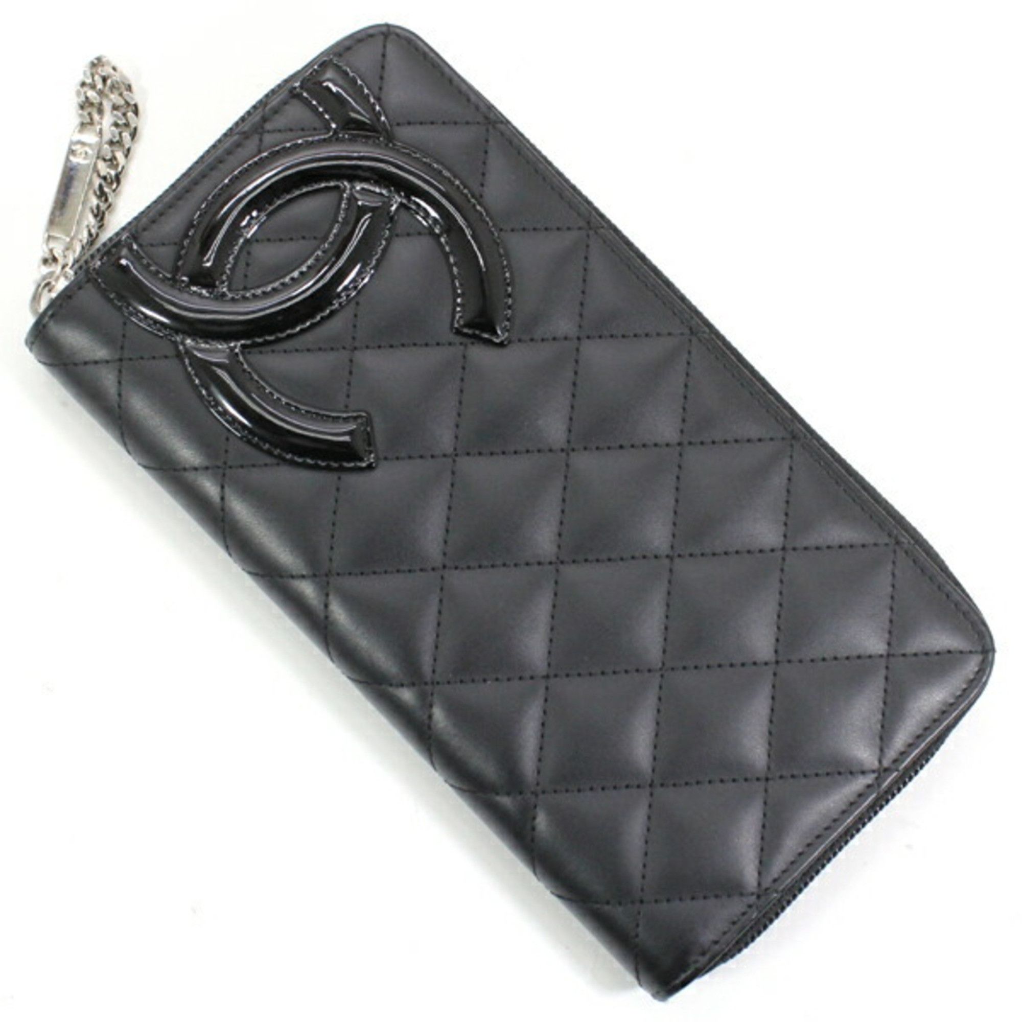 Chanel Chanel A26710 Cambon Line Travel Case Cc Coma Mark