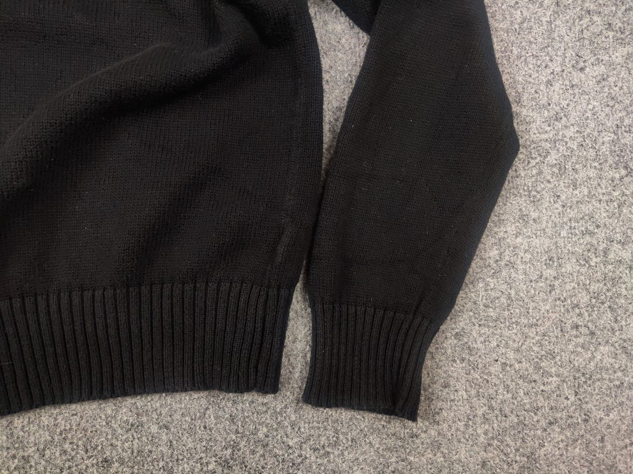 Polo Ralph Lauren Vintage Polo Ralph Lauren Black Cotton Knit Sweater Button Size US L / EU 52-54 / 3 - 4 Thumbnail