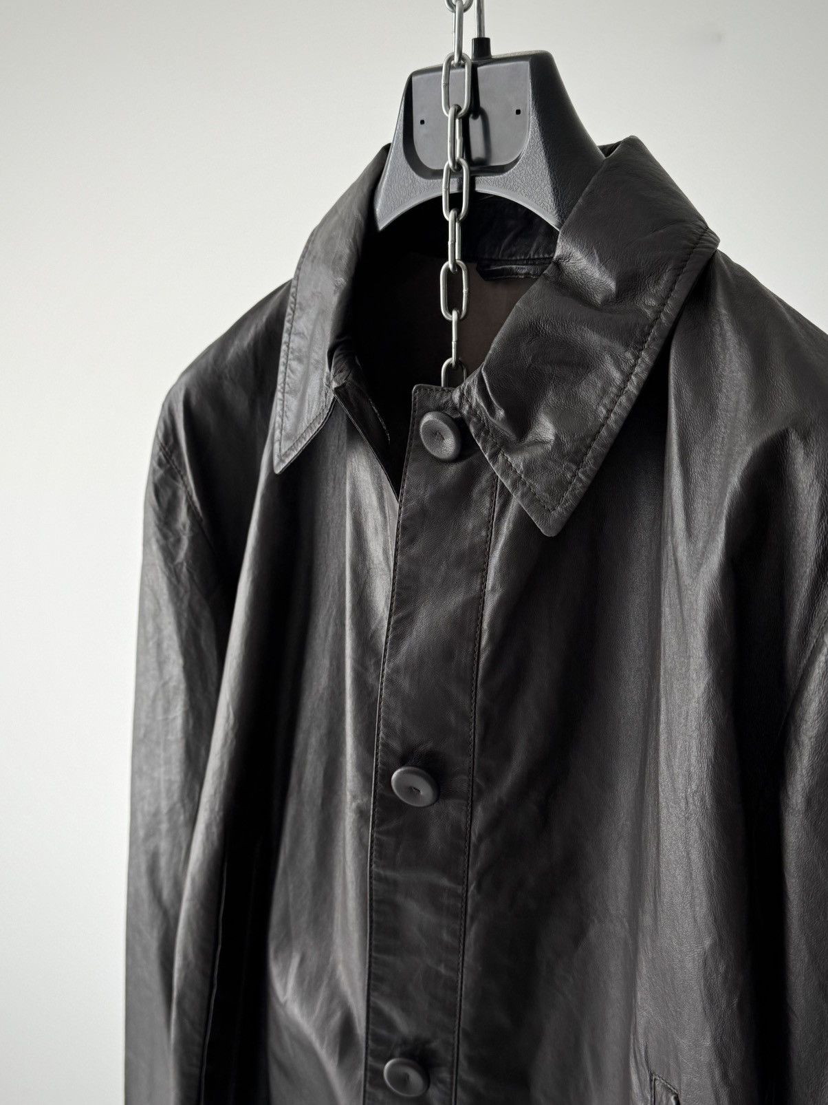 Bottega Veneta Bottega Veneta Light Leather Blouson Size M / US 6-8 / IT 42-44 - 4 Thumbnail