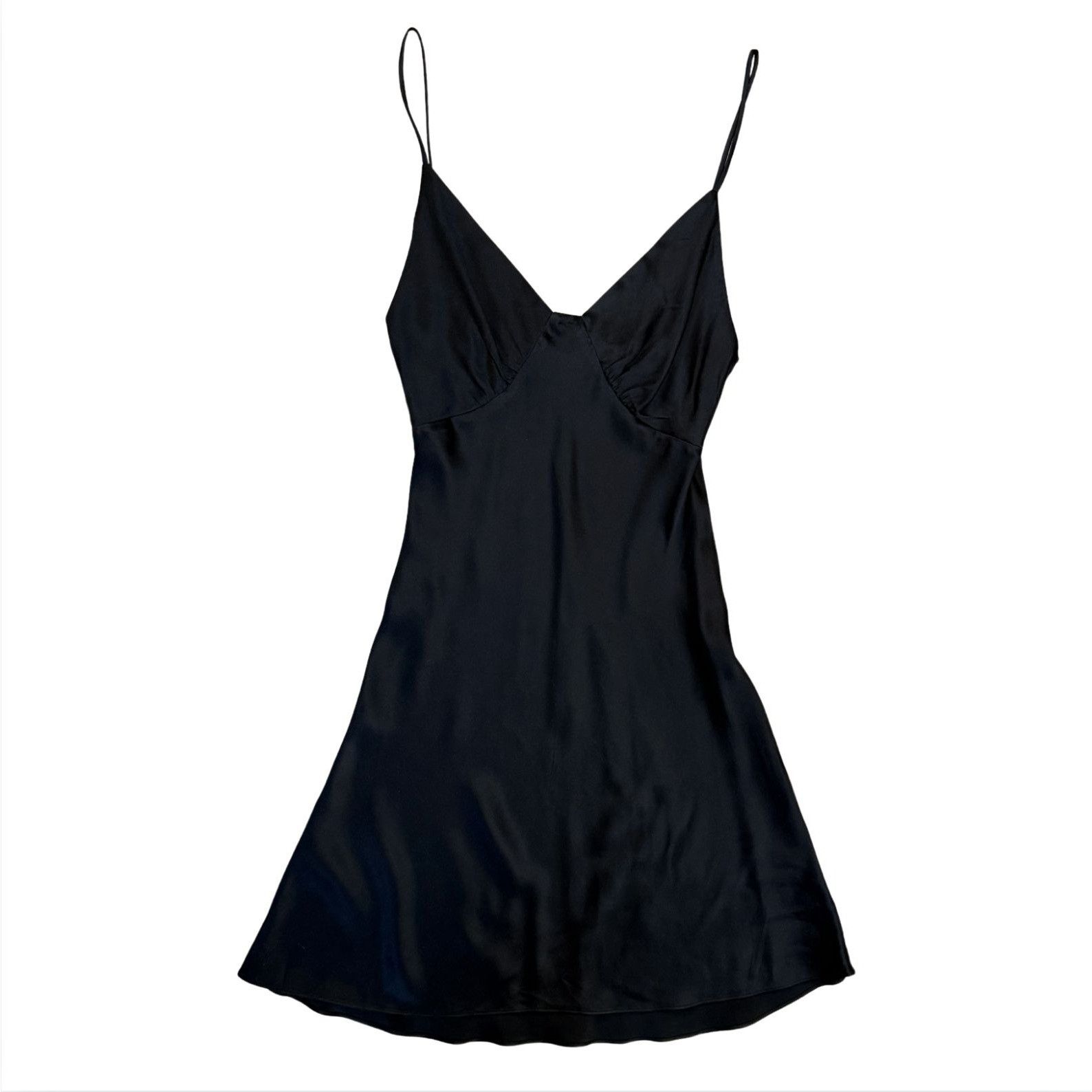 BEC + BRIDGE BEC & BRIDGE AMBER V MINI DRESS BLACK EUC $260 Sz 2 Size XS / US 0-2 / IT 36-38 - 2 Thumbnail