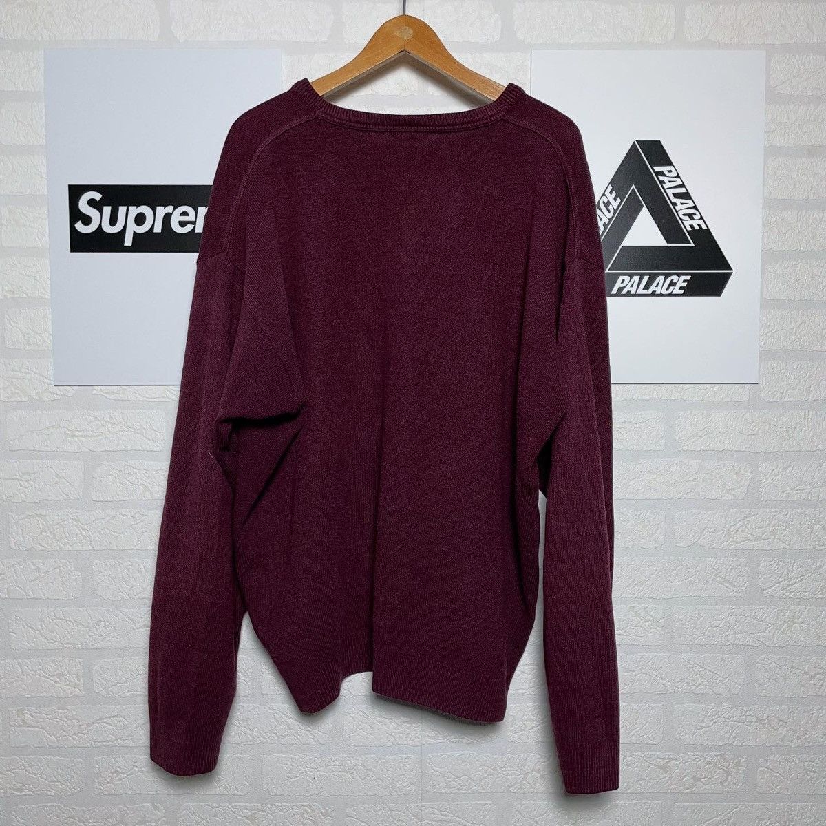 Lacoste Crazy Baggy Sweater Lacoste Hype Oldmany Y2K Size US XXL / EU 58 / 5 - 2 Thumbnail