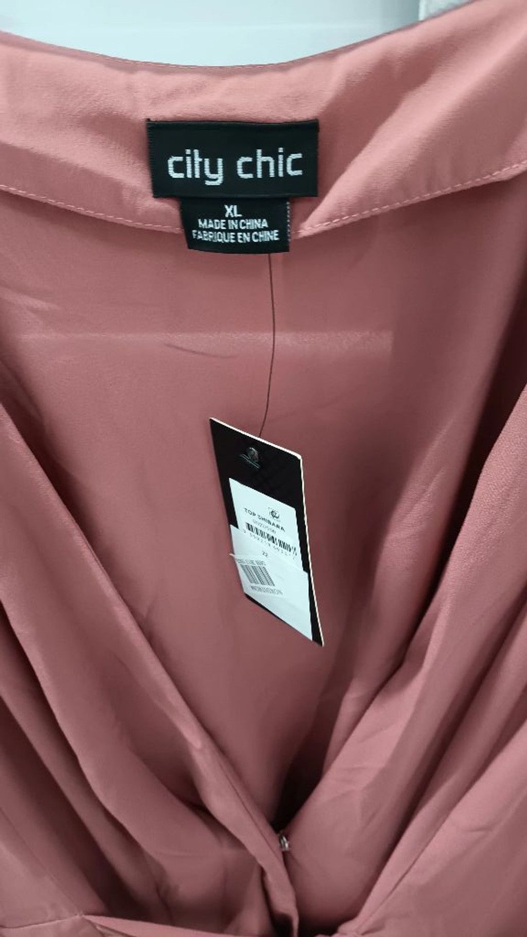 Other NWT Women's City Chic Shibara Top - Papaya Size 3XL / US 20-22 - 7 Thumbnail