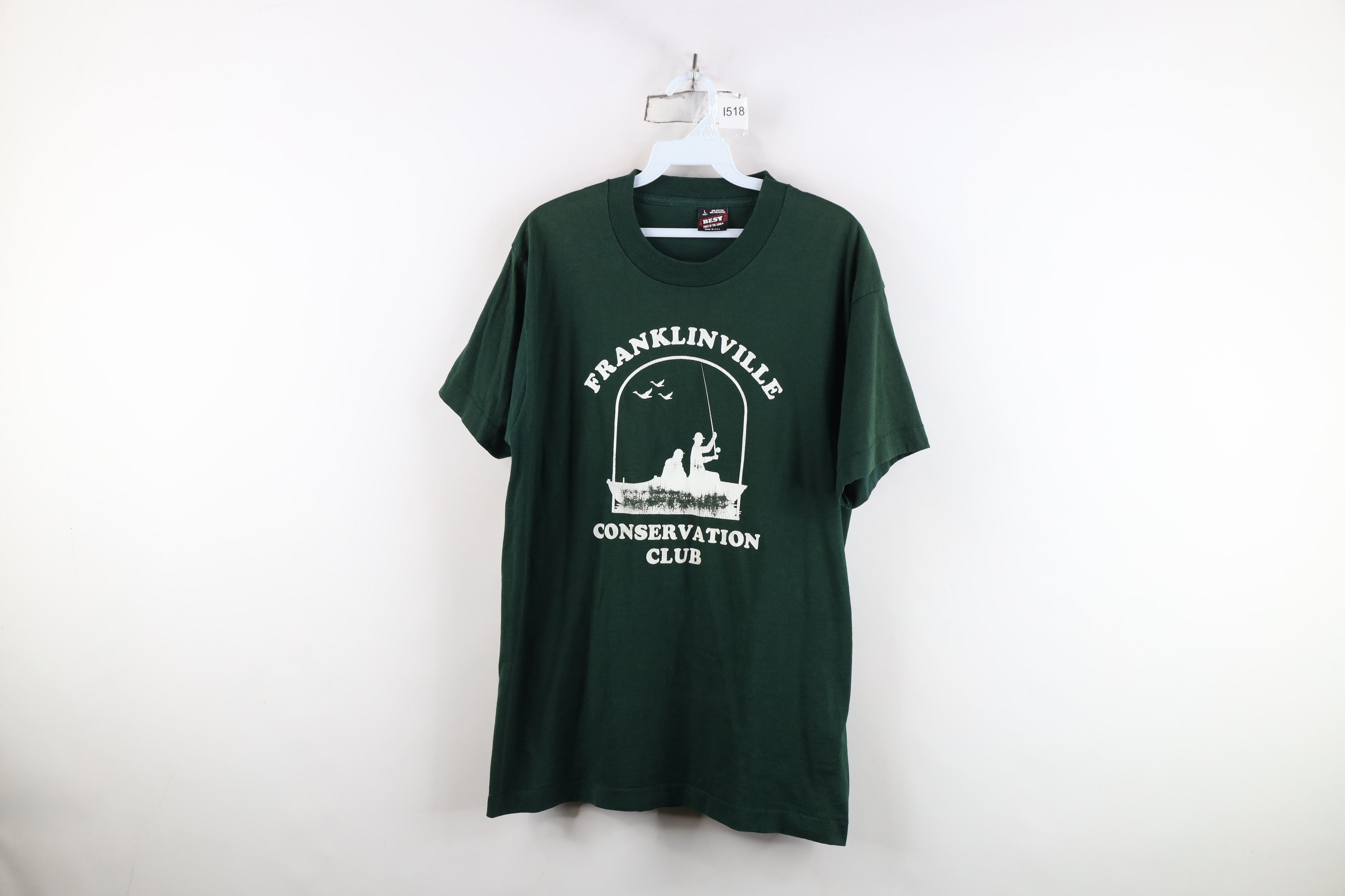 Vintage Vintage 90s Streetwear Conservation Club T-Shirt USA Size US L / EU 52-54 / 3 - 1 Thumbnail