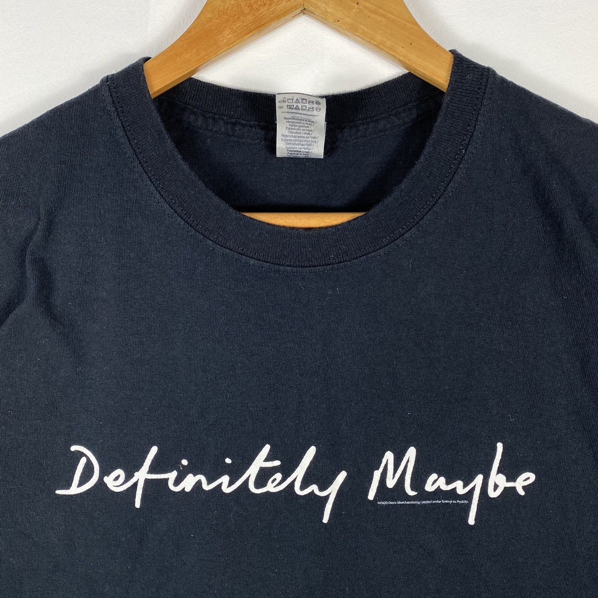 Band Tees OASIS Band Definitely Maybe Promo Tee Size US L / EU 52-54 / 3 - 3 Thumbnail