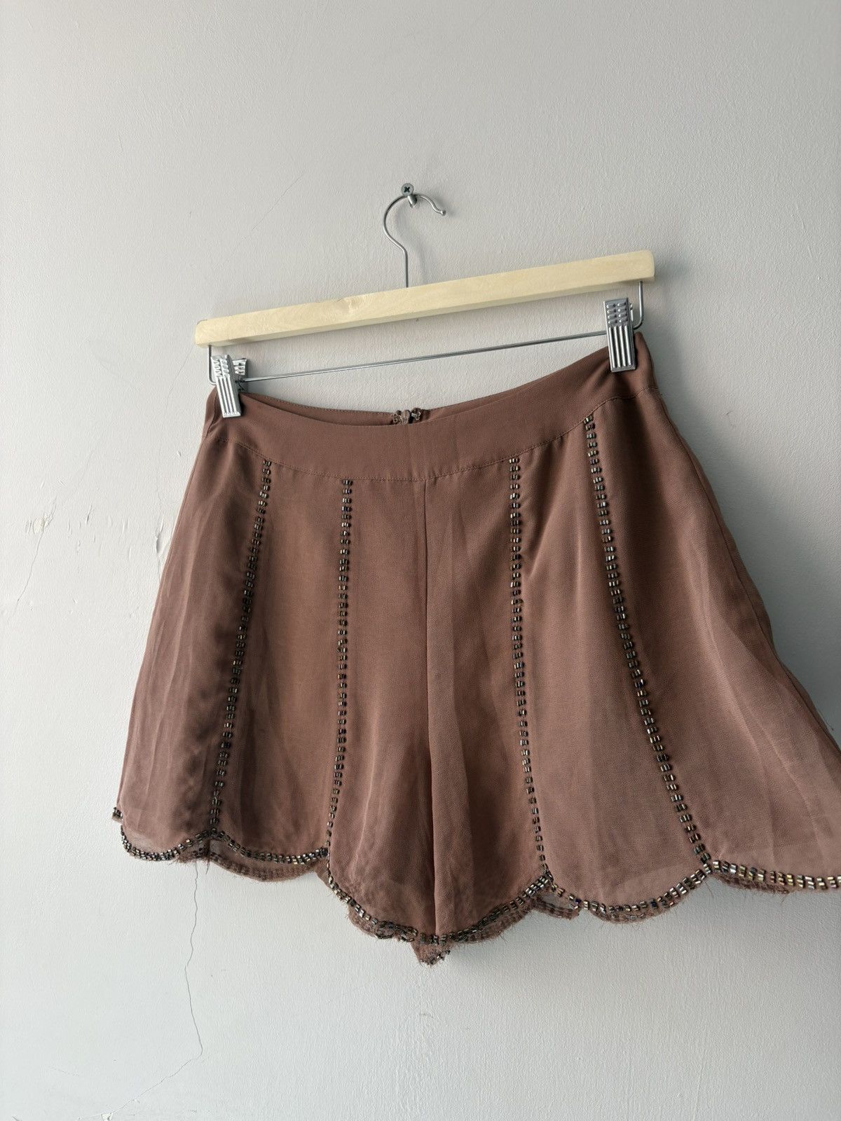 Vintage Ark & co silk short Size 26" / US 2 / IT 38 - 3 Thumbnail