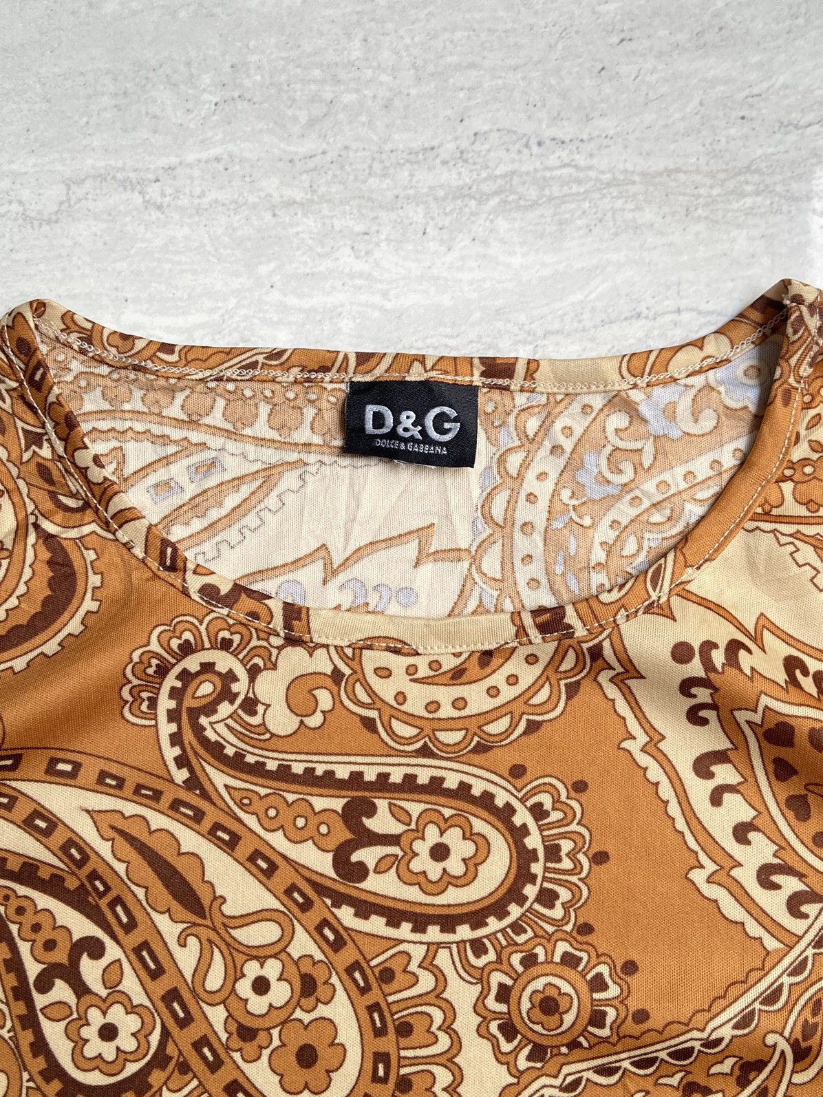 Dolce & Gabbana Dolce & Gabbana Motive T-shirt Size US XS / EU 42 / 0 - 10 Thumbnail