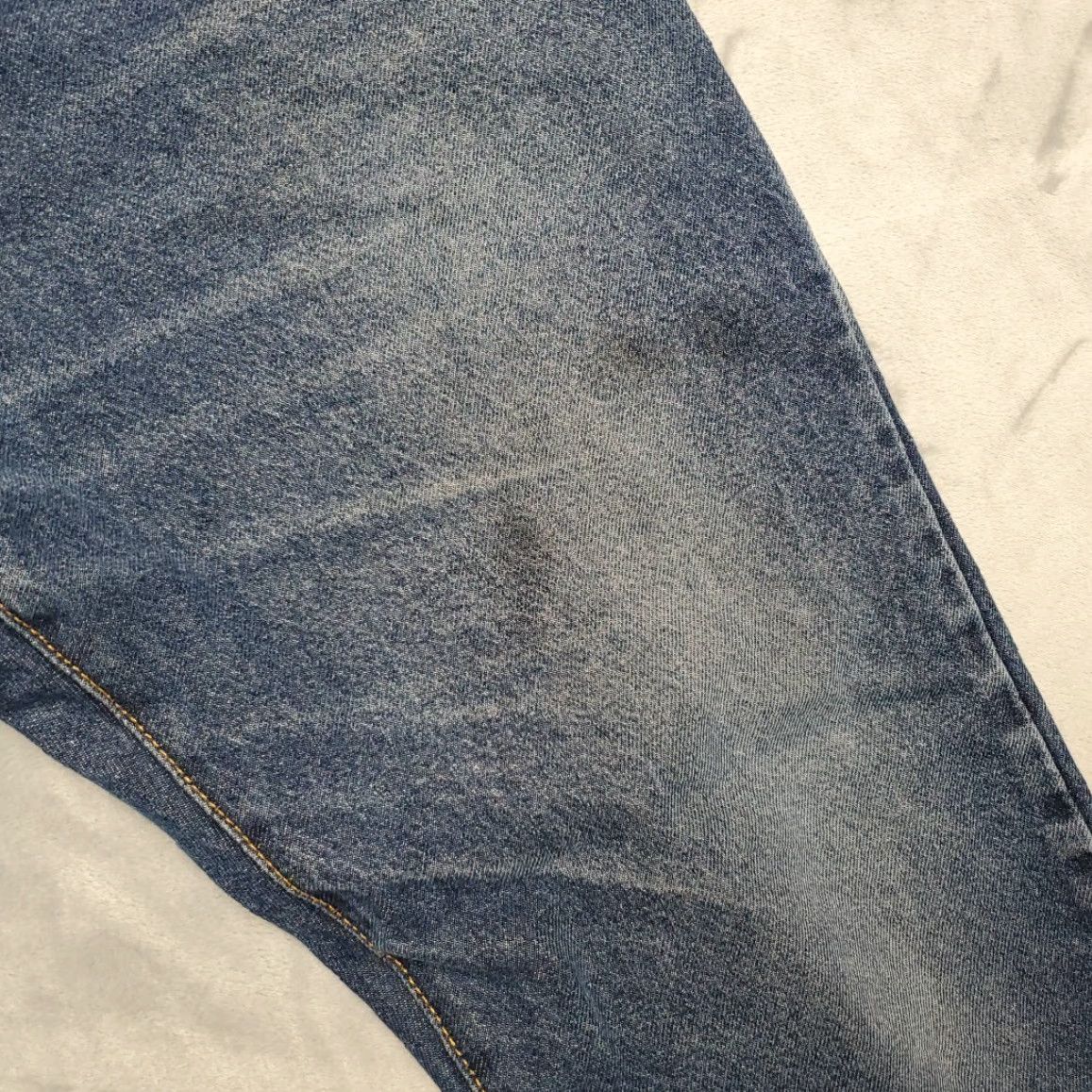 Denime VINTAGE Levis 517 Jeans Mens 38x32 Blue Faded Denim 100% Cotton Classic Bootcut Pants Size US 38 / EU 54 - 5 Thumbnail