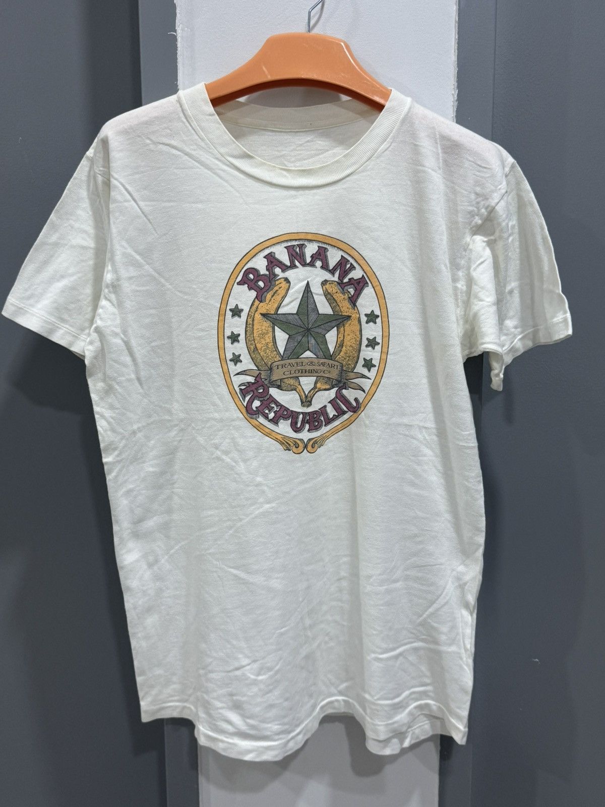 Banana Republic BANANA REPUBLIC - vintage tshirt Size US L / EU 52-54 / 3 - 1 Thumbnail